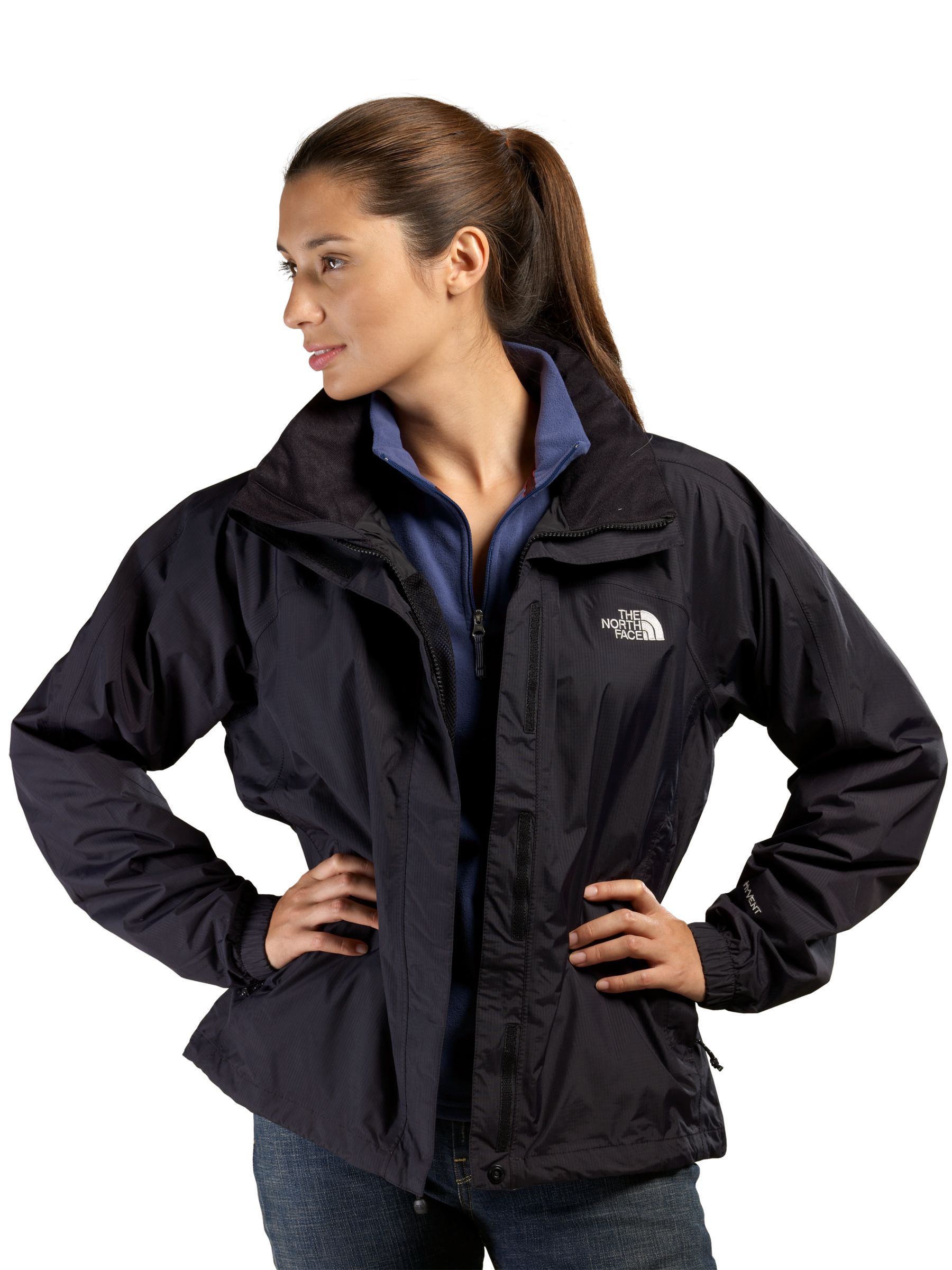 The North Face W Resolve Jacket, Black, Extra Large