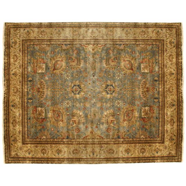 Dynasty Rug, Light Blue/Beige at John Lewis