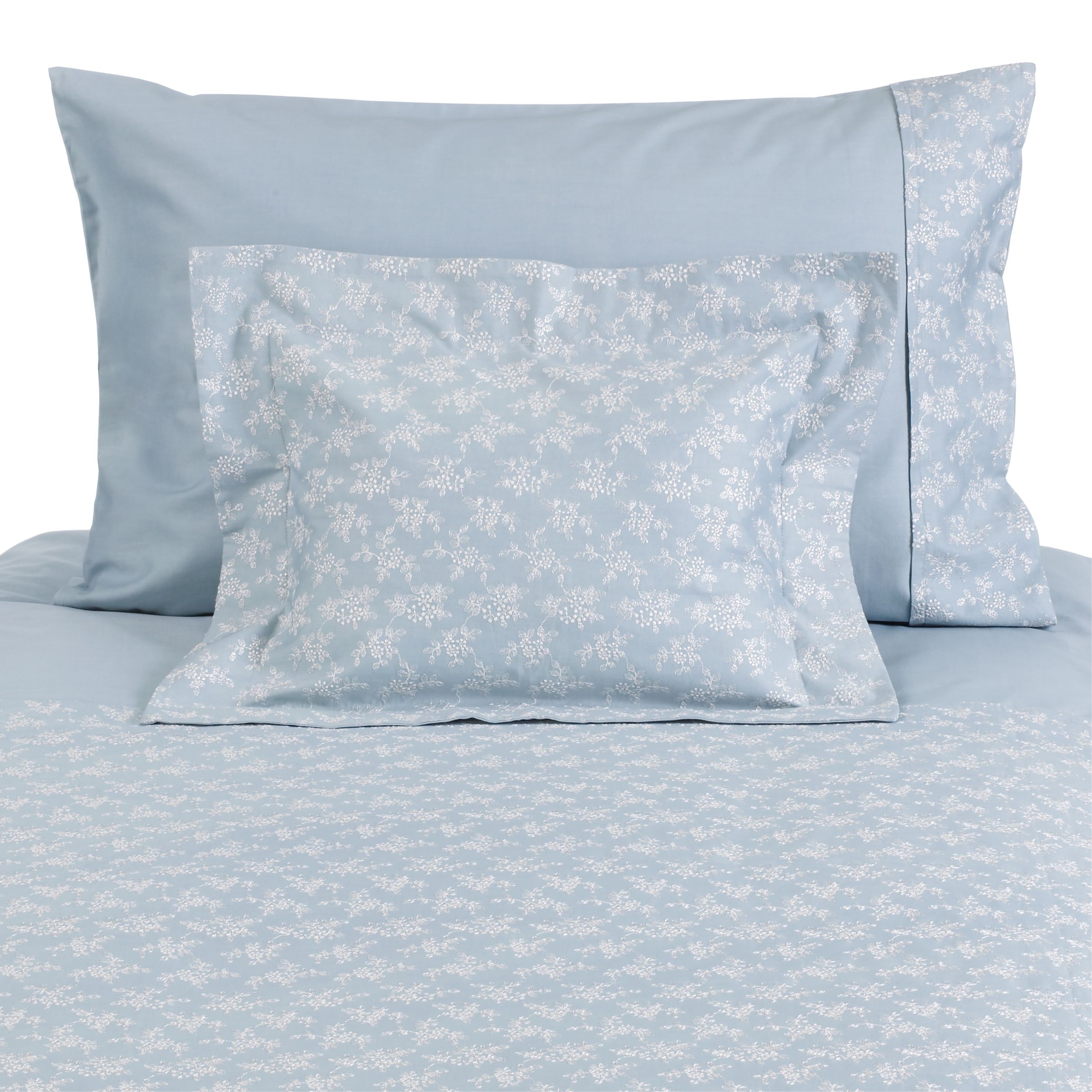 John Lewis Astrid Pilllowcases, Aqua