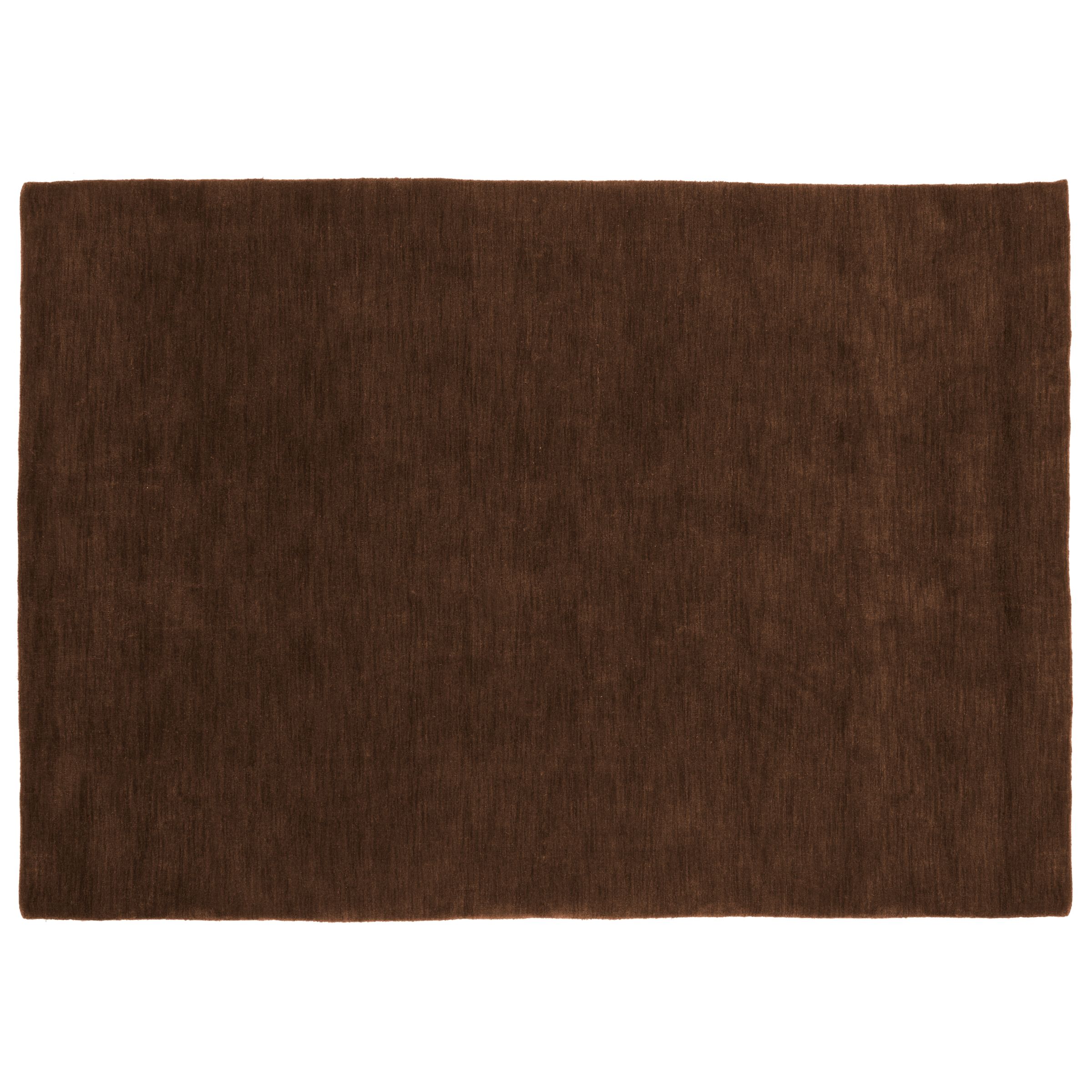 Strata Plain Rug Chocolate W90 x L150cm