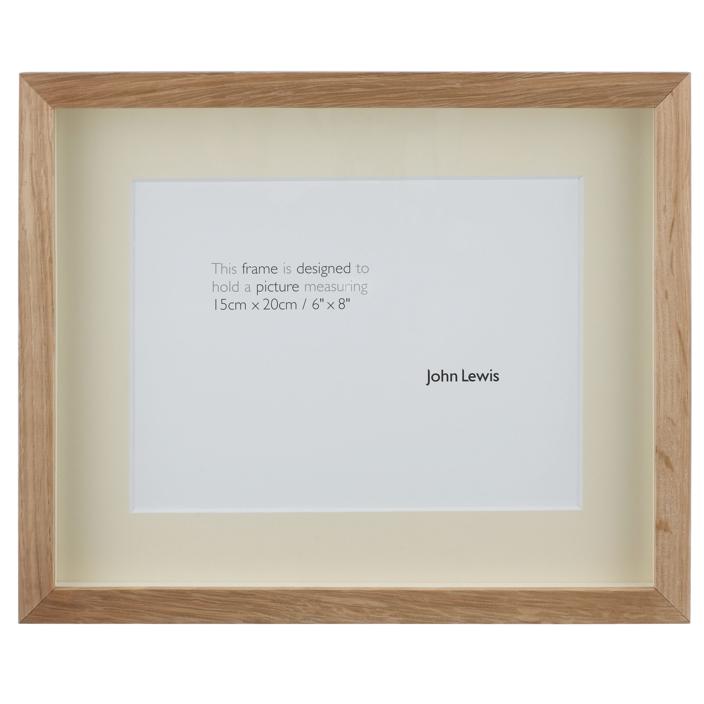 Oak Box Frame 5 x 7 13 x 18cm