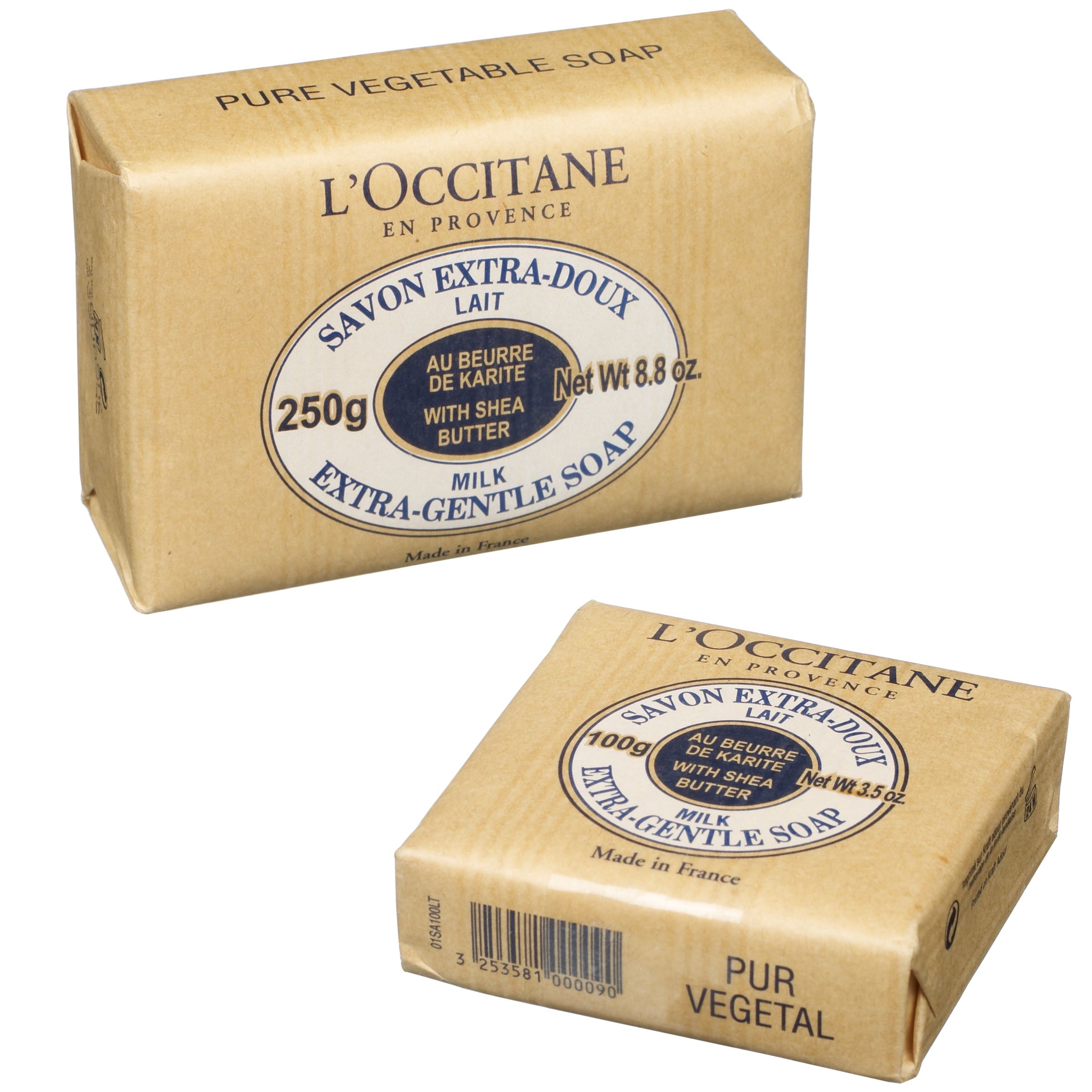 L'Occitane Milk Shea Butter Soap, 100g