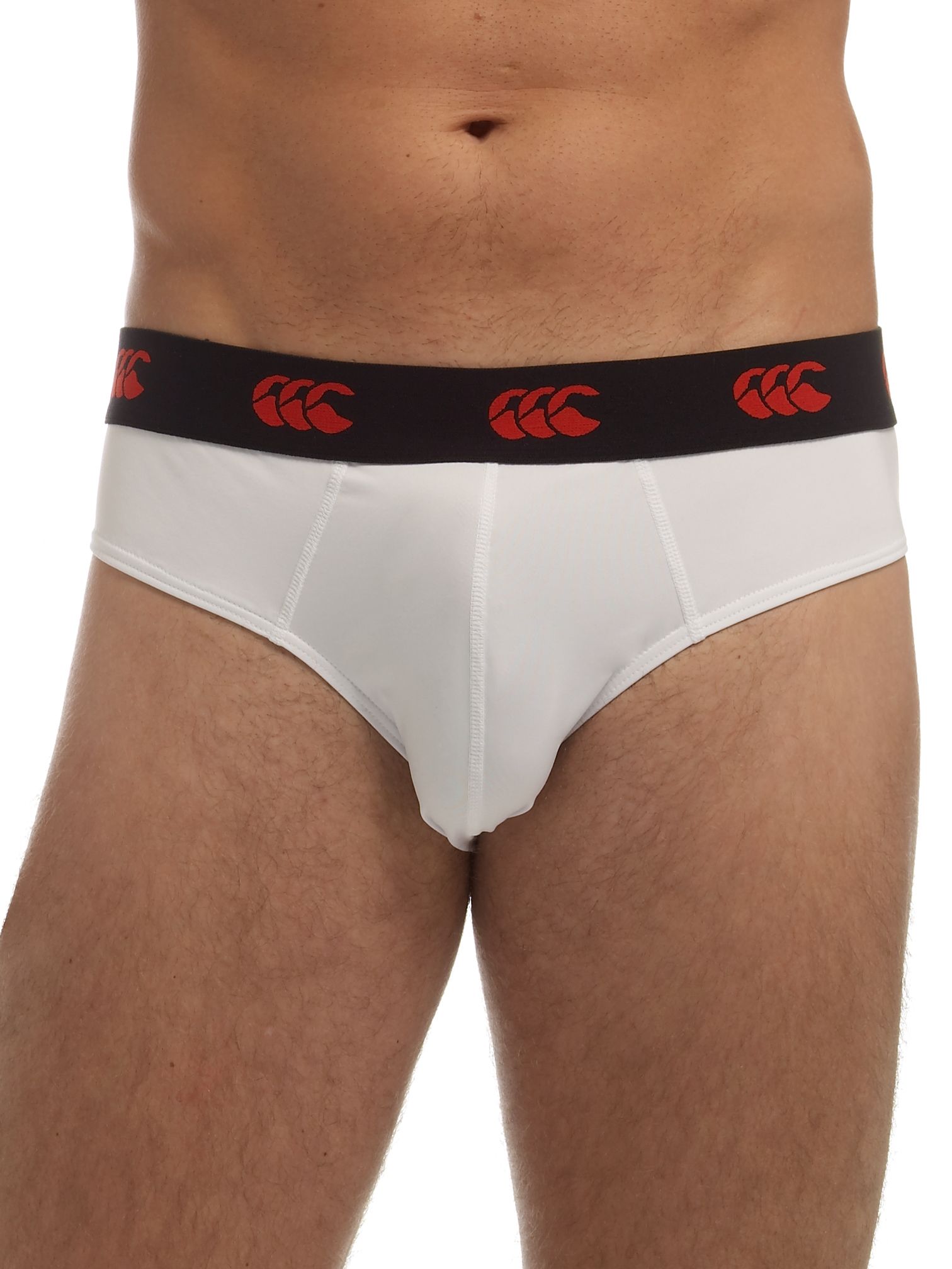 Canterbury Chill Brief, White, Large
