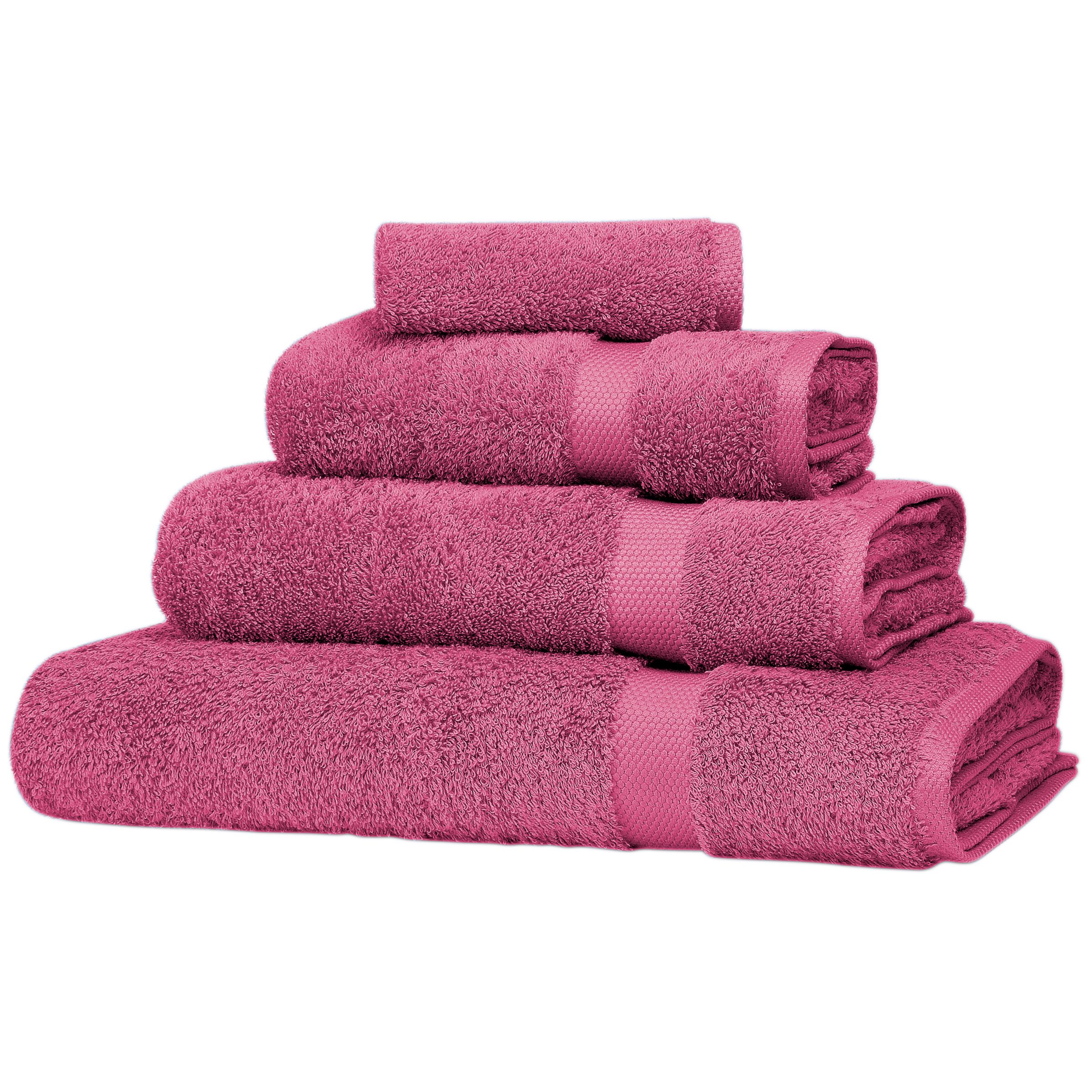 John Lewis Classic Hand Towel Pink