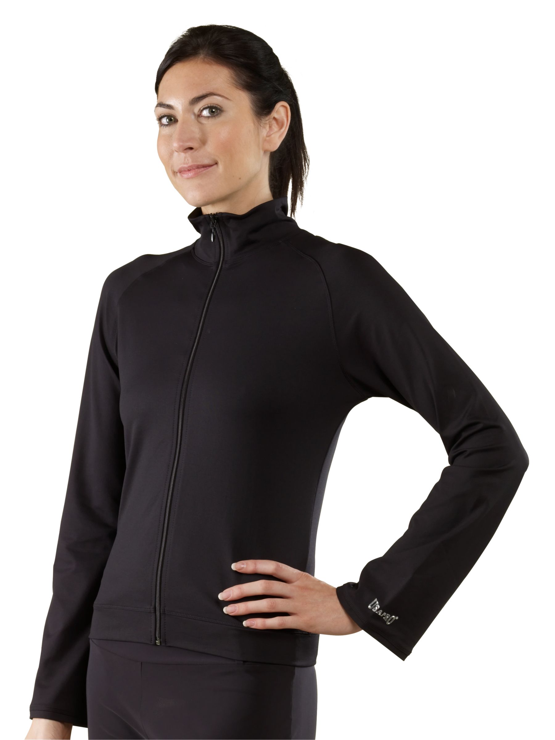 USA PRO Iconic Jacket, Black, Large