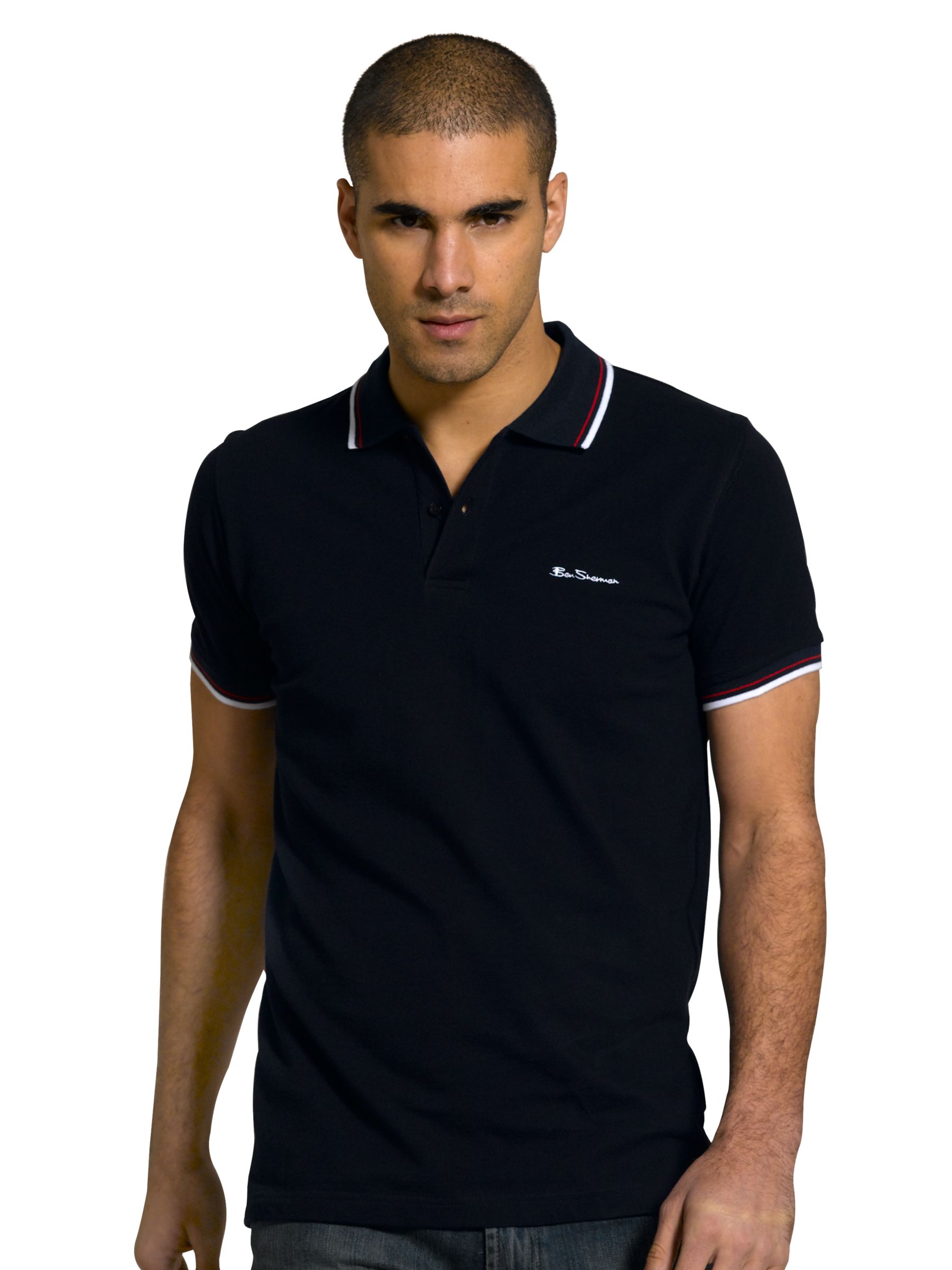 Ben Sherman Polo Shirt Navy Large