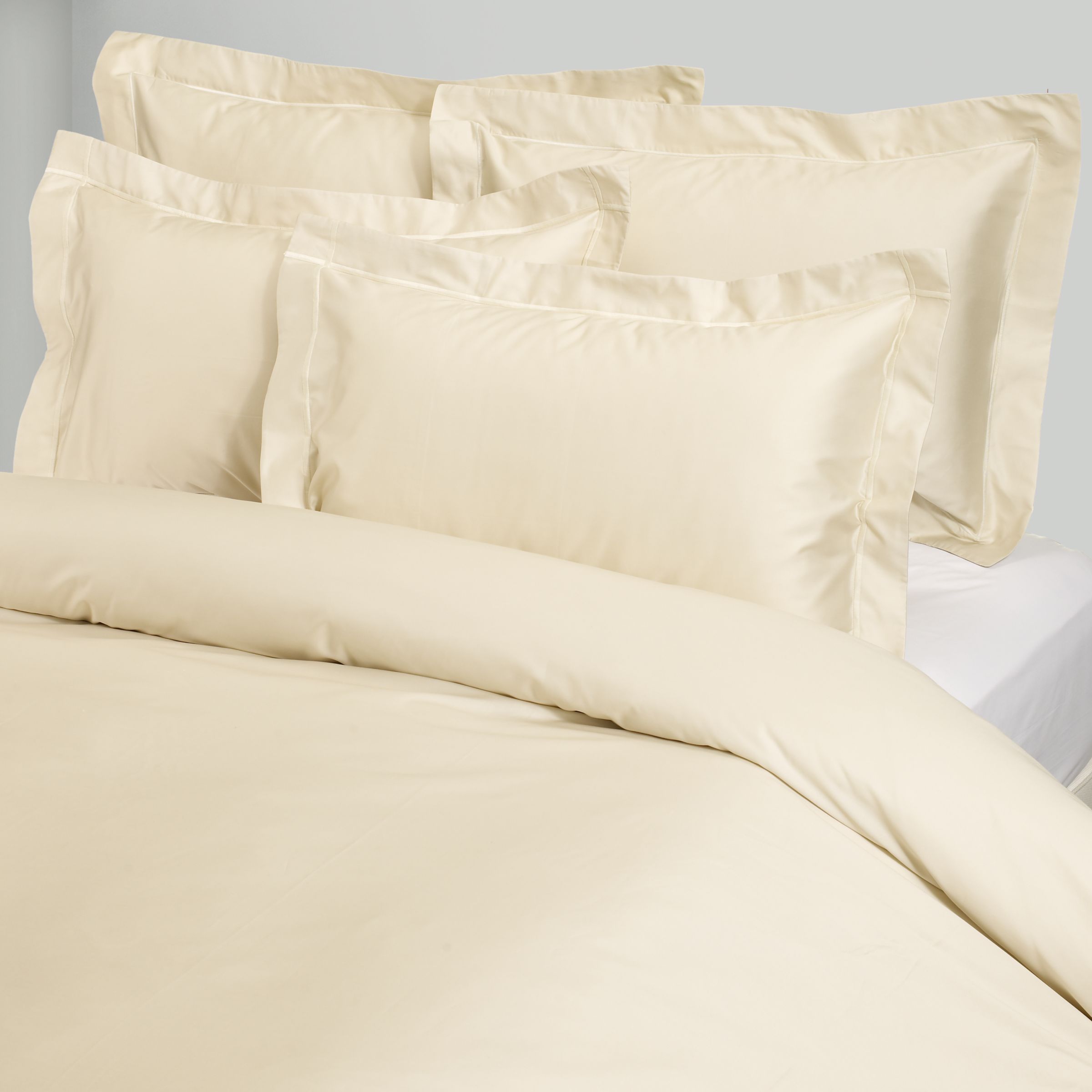 John Lewis Egyptian Cotton Satin Pillowcases, Paper
