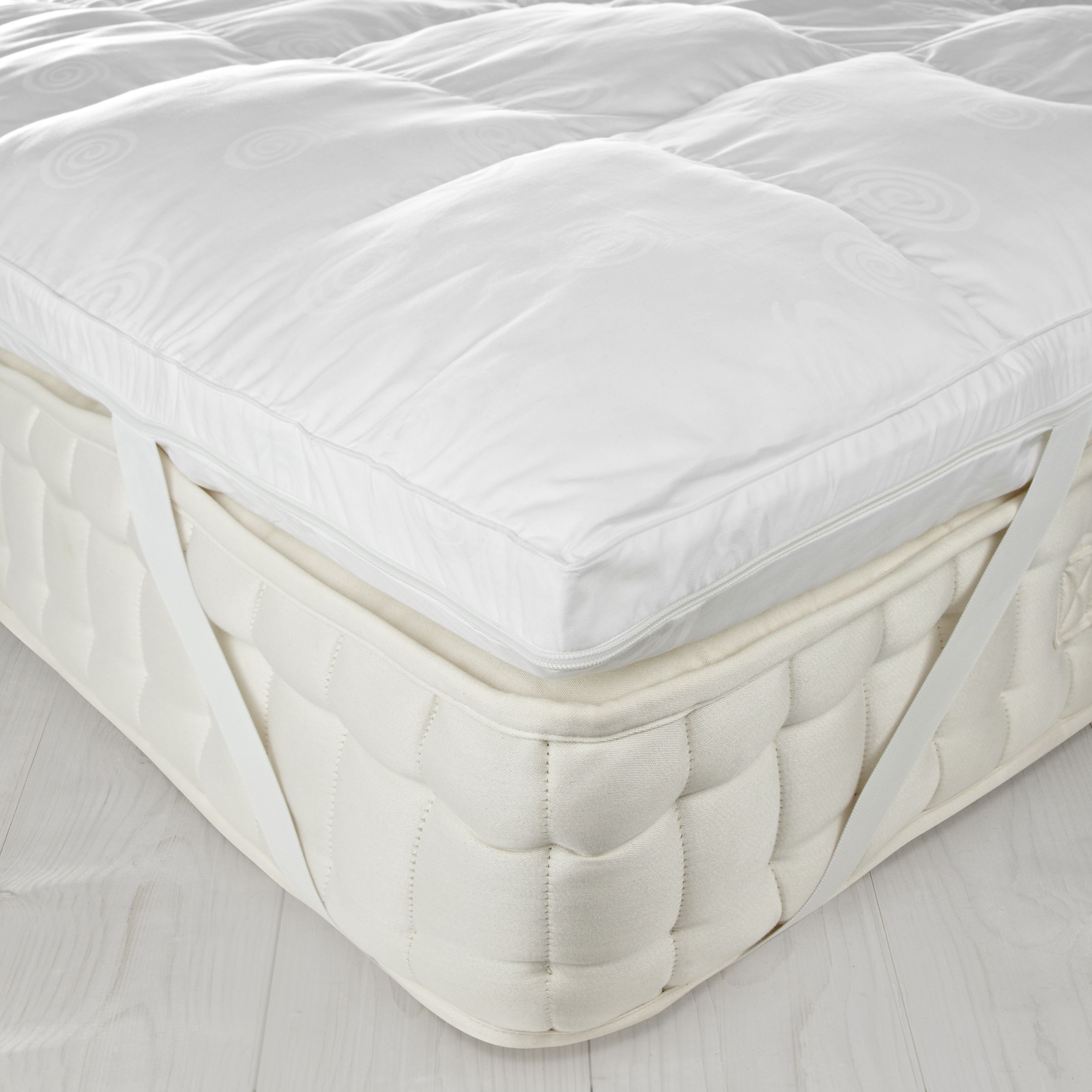 Sleeping   Fine on Buy John Lewis Memory Foam And Microfibre Mattress Toppers Online At