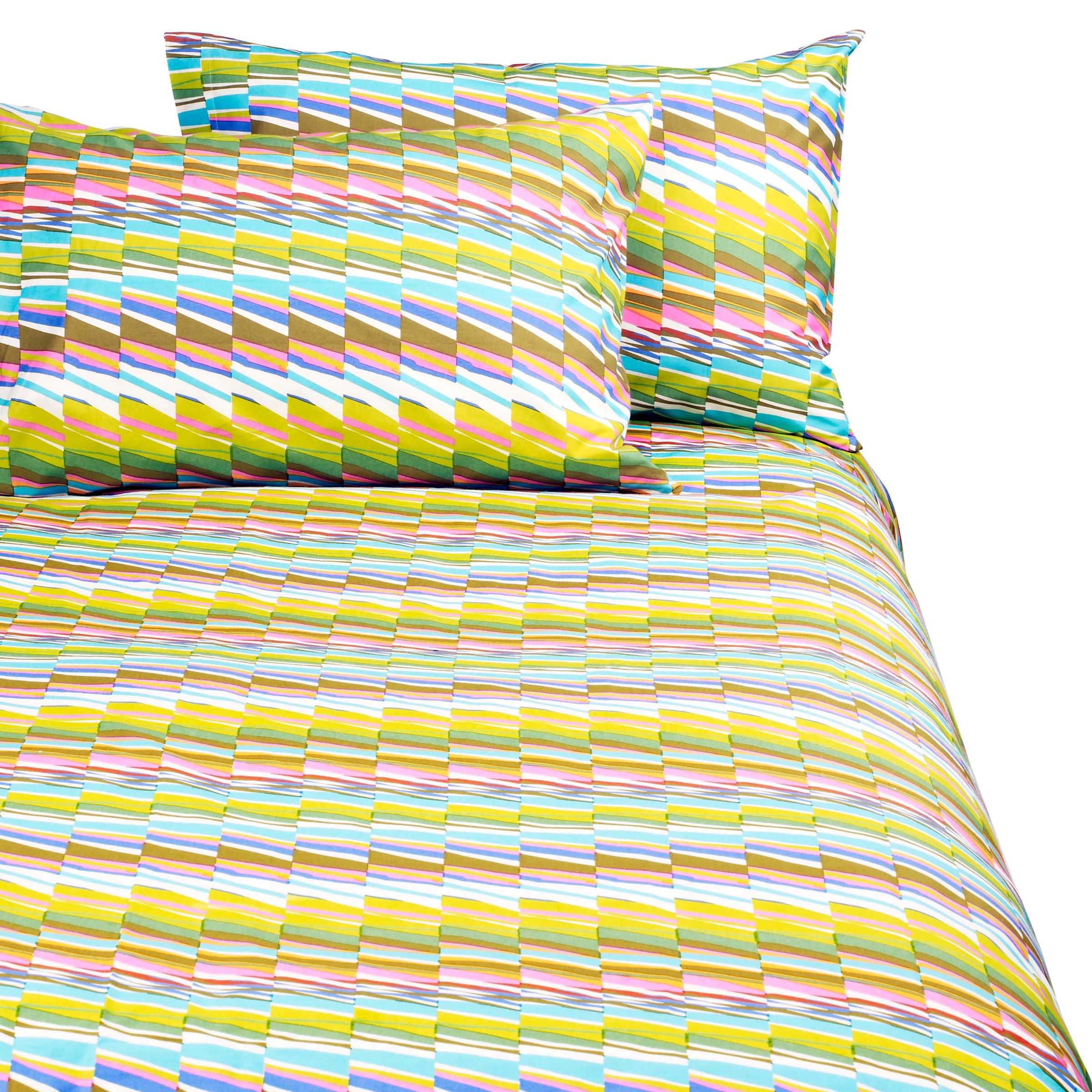 John Lewis Kalido Duvet Cover  Wasabi  Super Kingsize