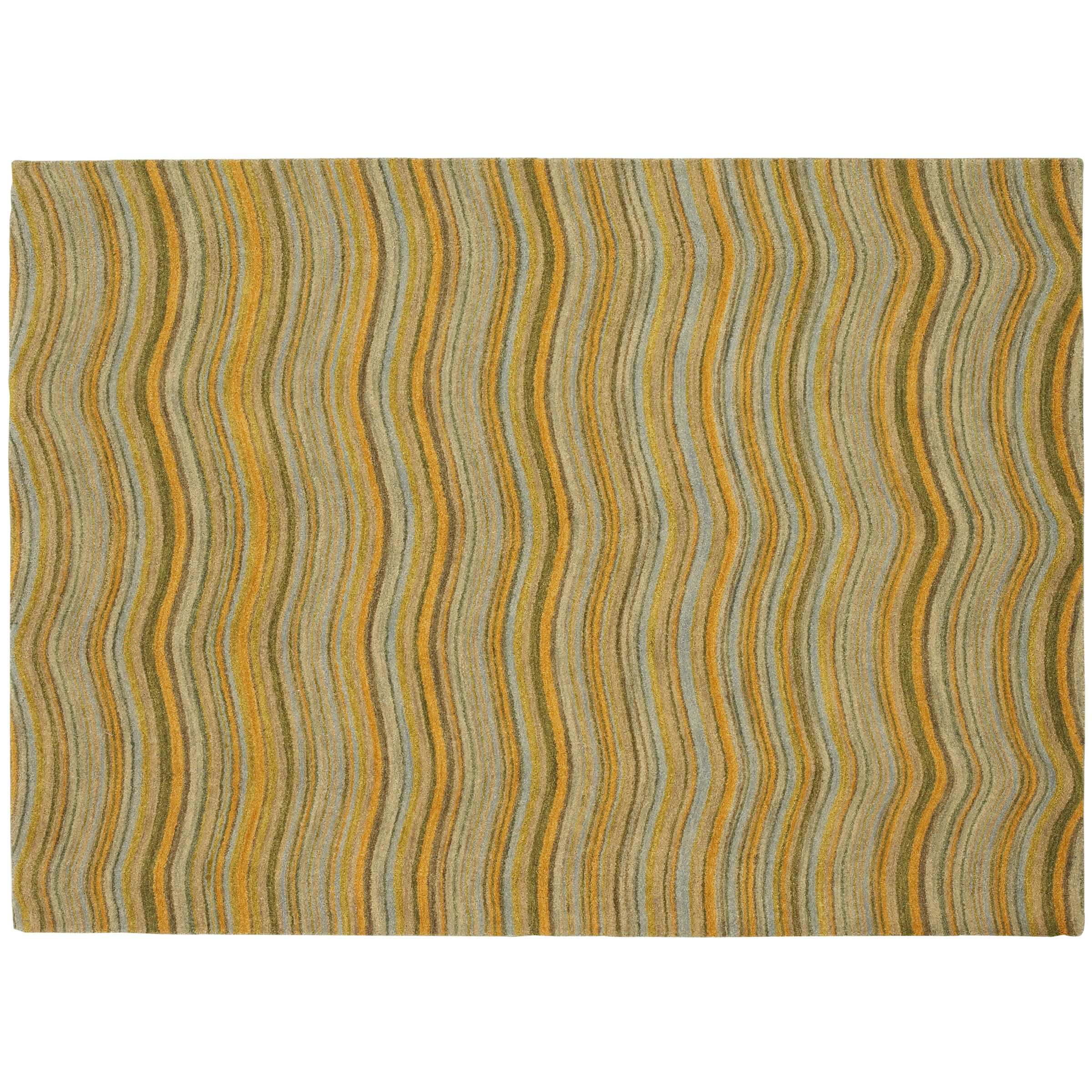 Waves Rug Wasabi W70 x L240cm