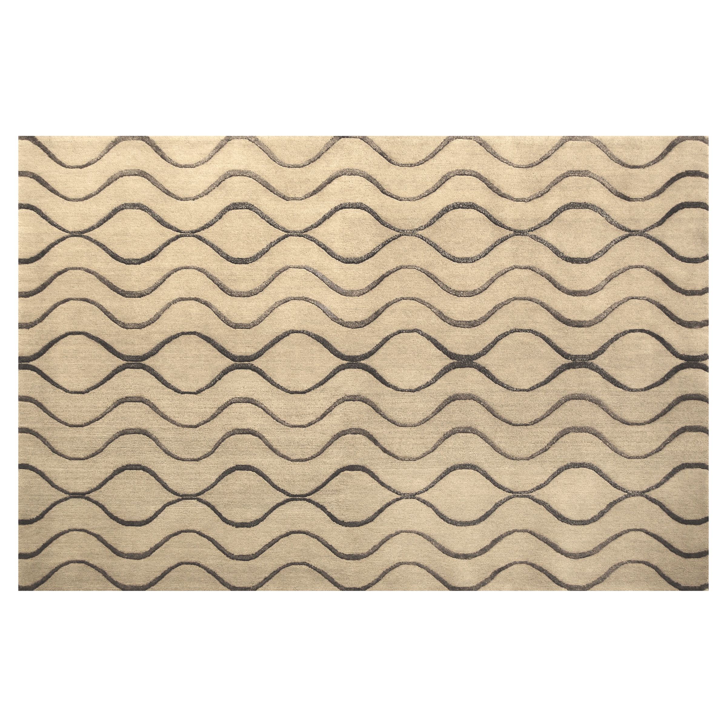 Harlequin Time Rugs Brown Black W120 x L180cm