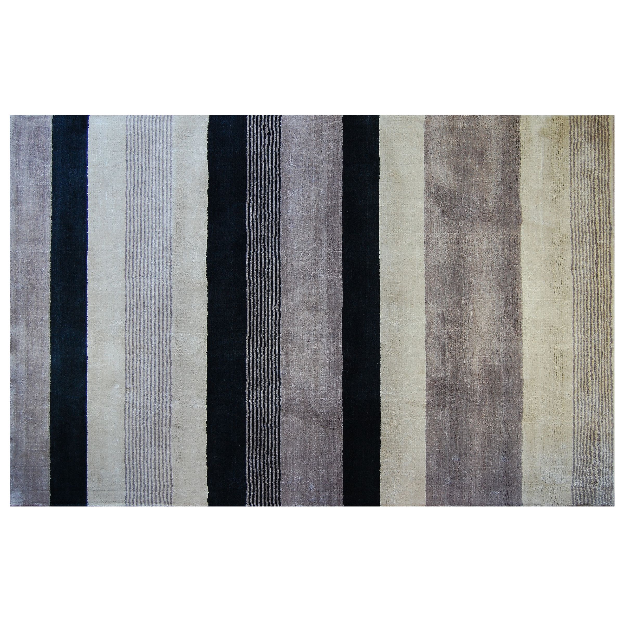 Harlequin Vermont Rugs Black Beige W170 x L240cm
