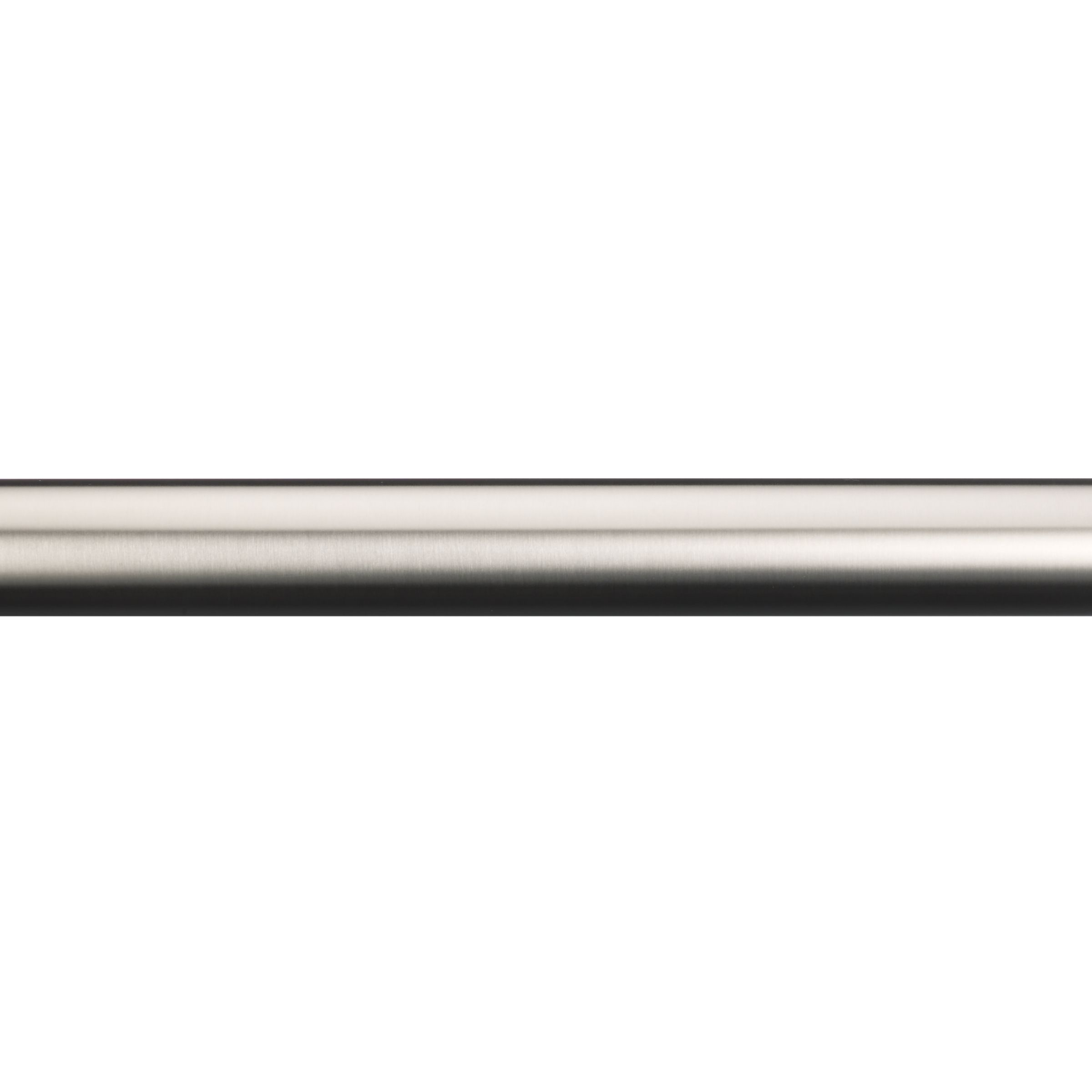 John Lewis Stainless Steel Curtain Poles, Dia.30mm