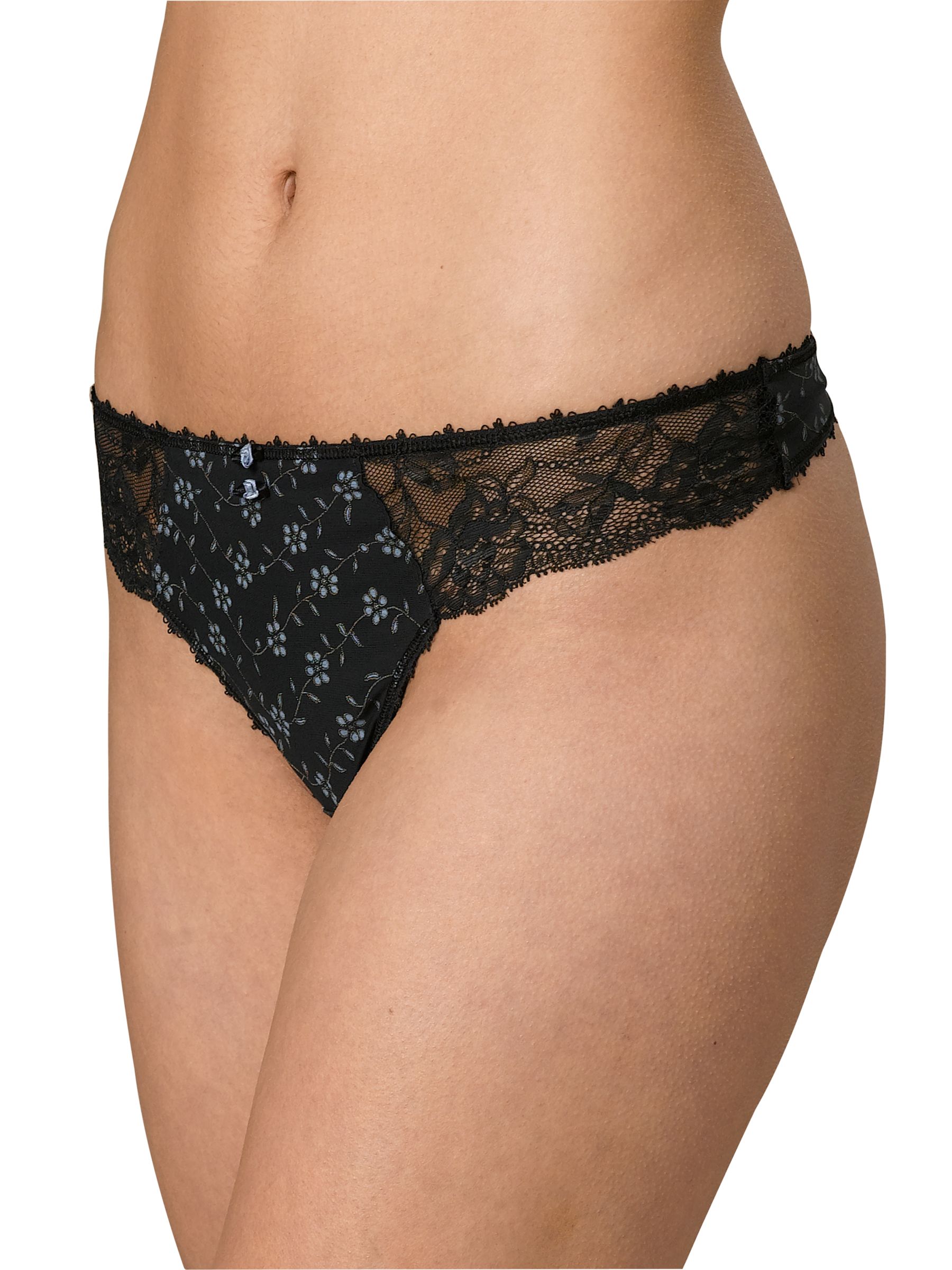 Freya Pollyanna Thong, Black, Medium