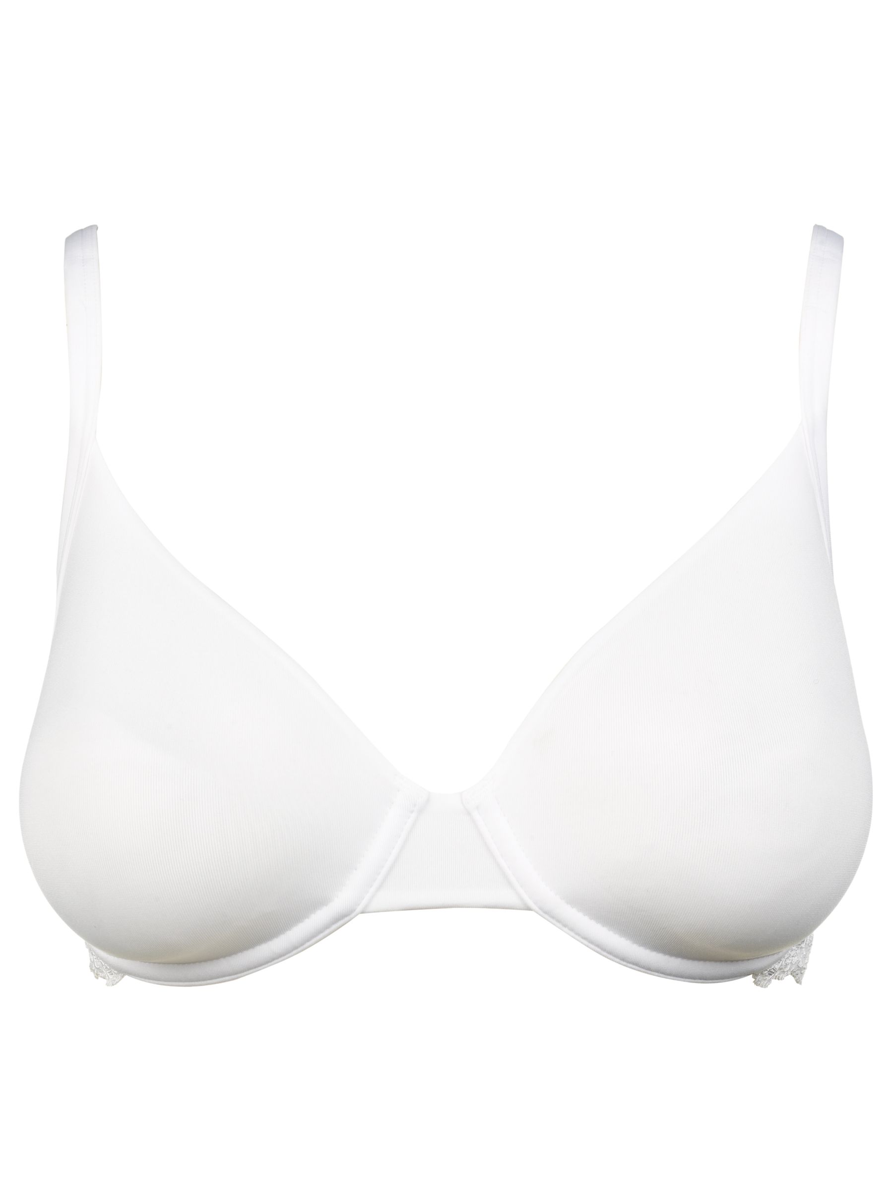 John Lewis Gardenia Underwired Sculpted Lace Wing Bra White 32B