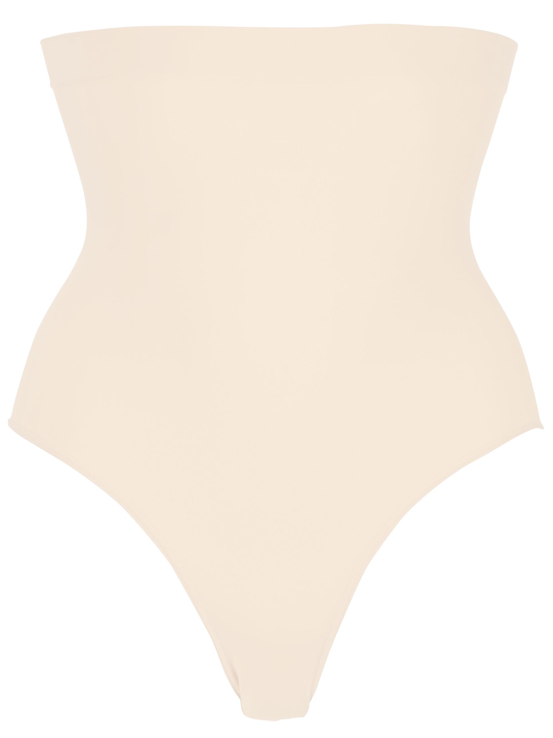 John Lewis Shapewear High Waist Brief Beige Size 810