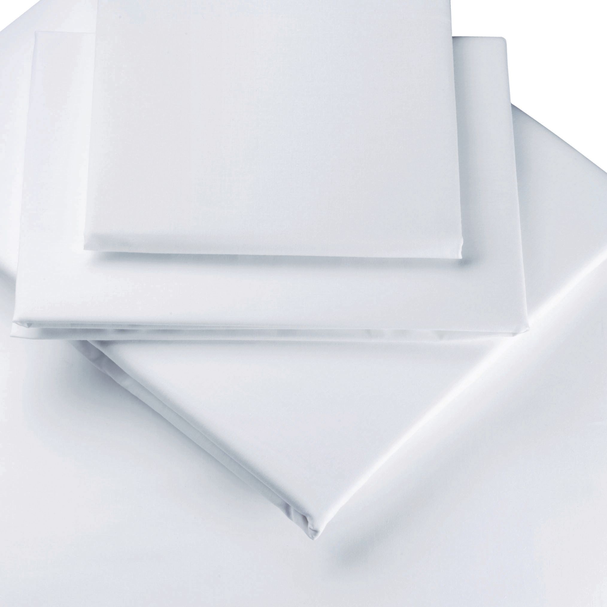 John Lewis Fairtrade Cotton Fitted Sheets, White