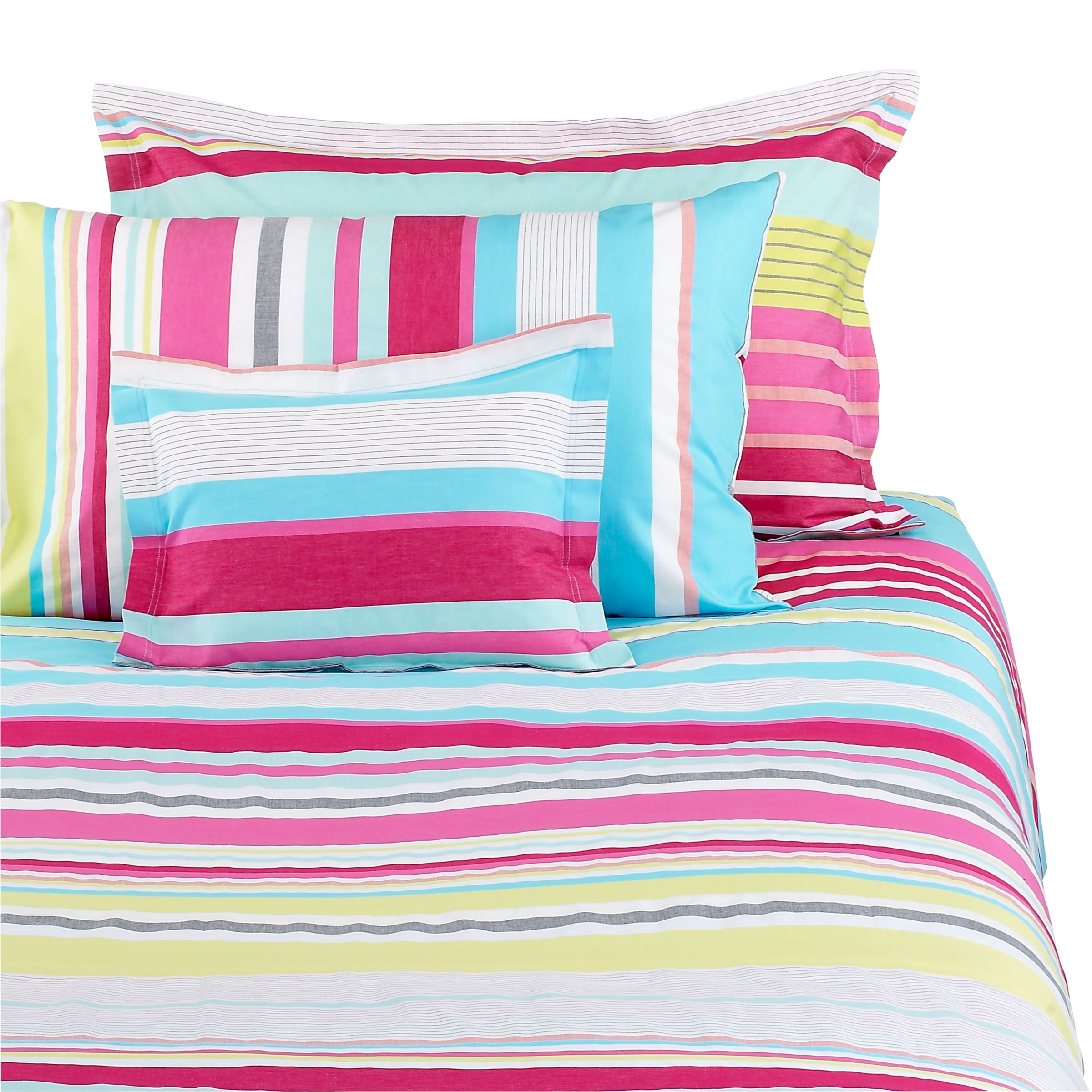 John Lewis Flores Pillowcases, Multi, Oxford