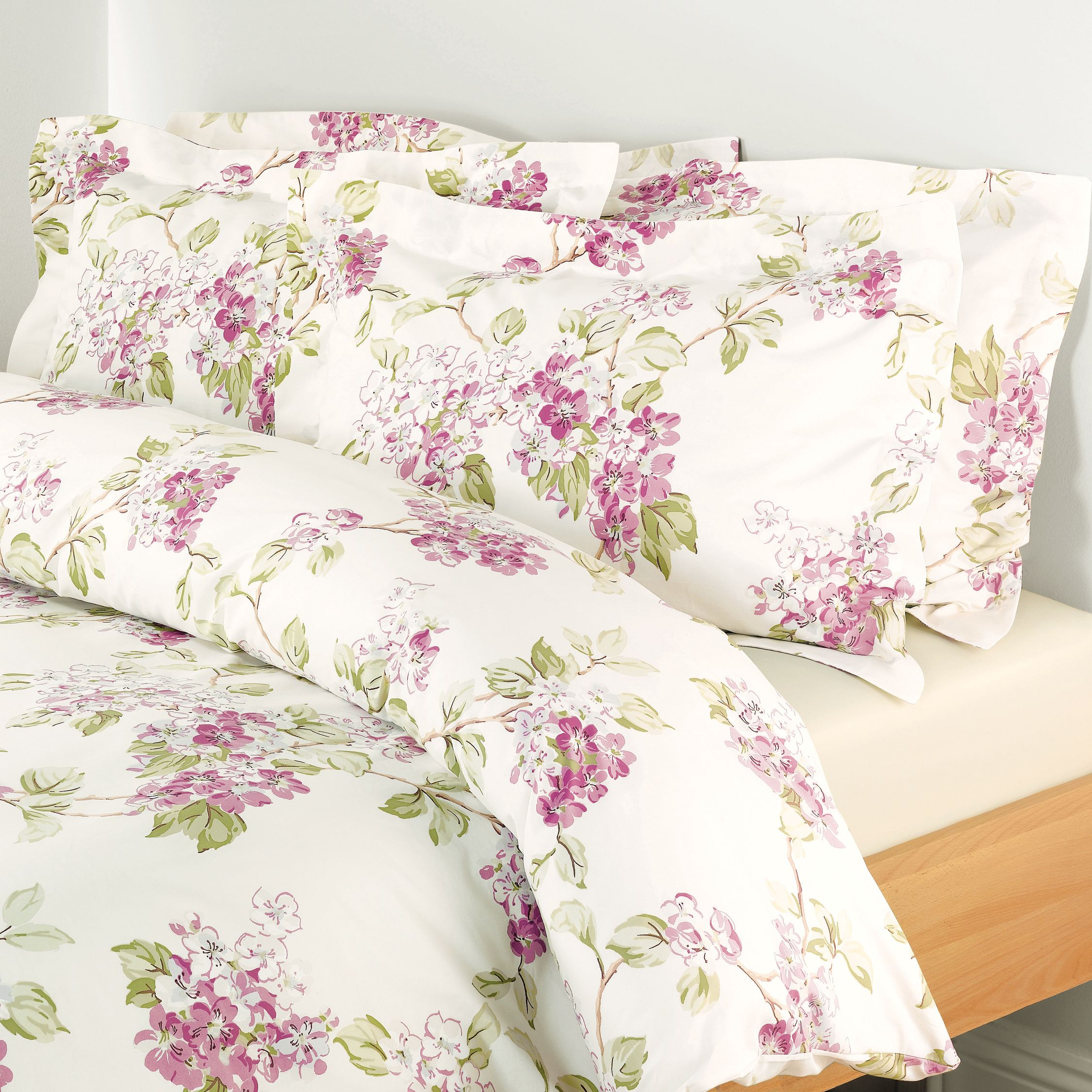 John Lewis Baby John Lewis Blossom Duvet Cover, Lilac, Double