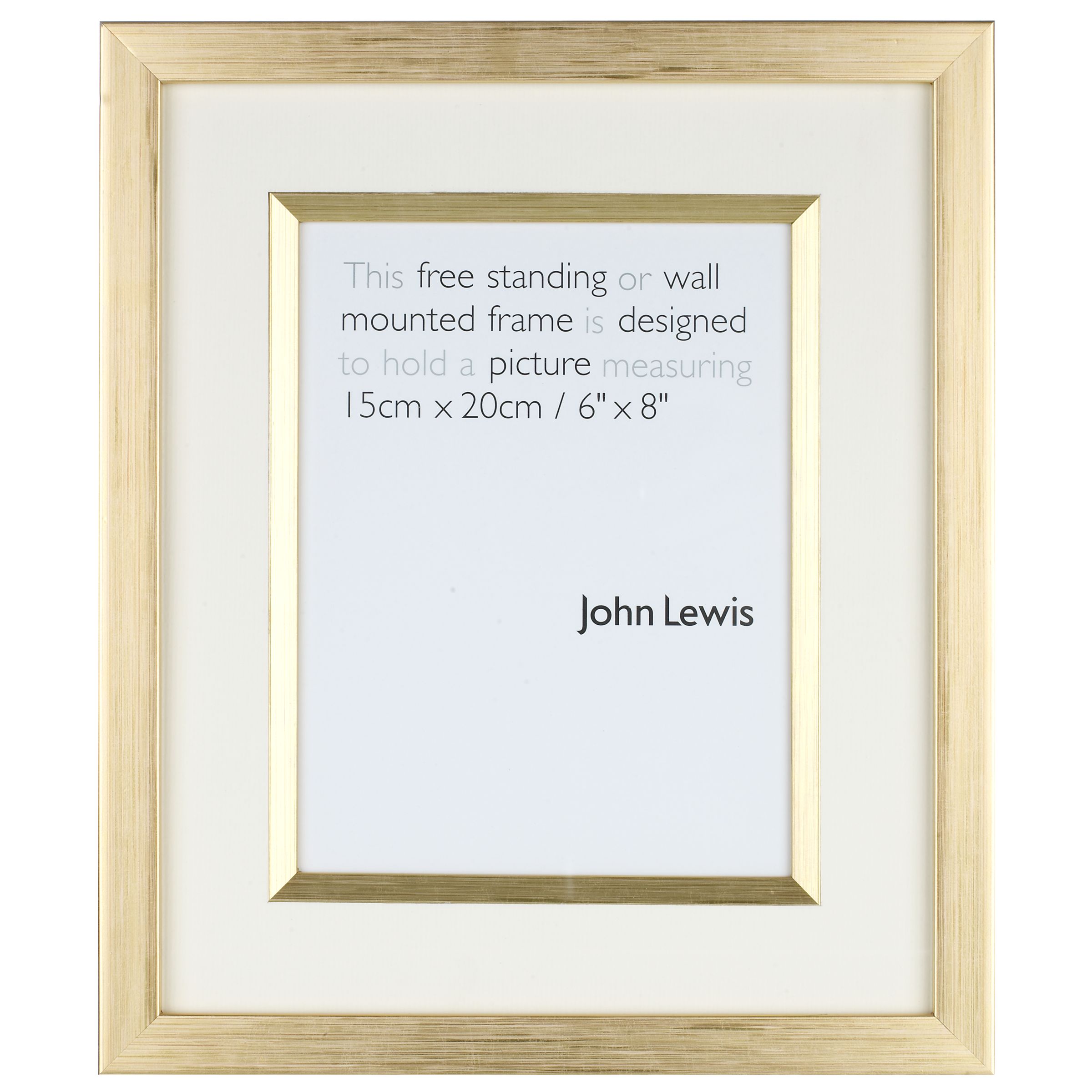 Salisbury Frame, Gold, 5x7''