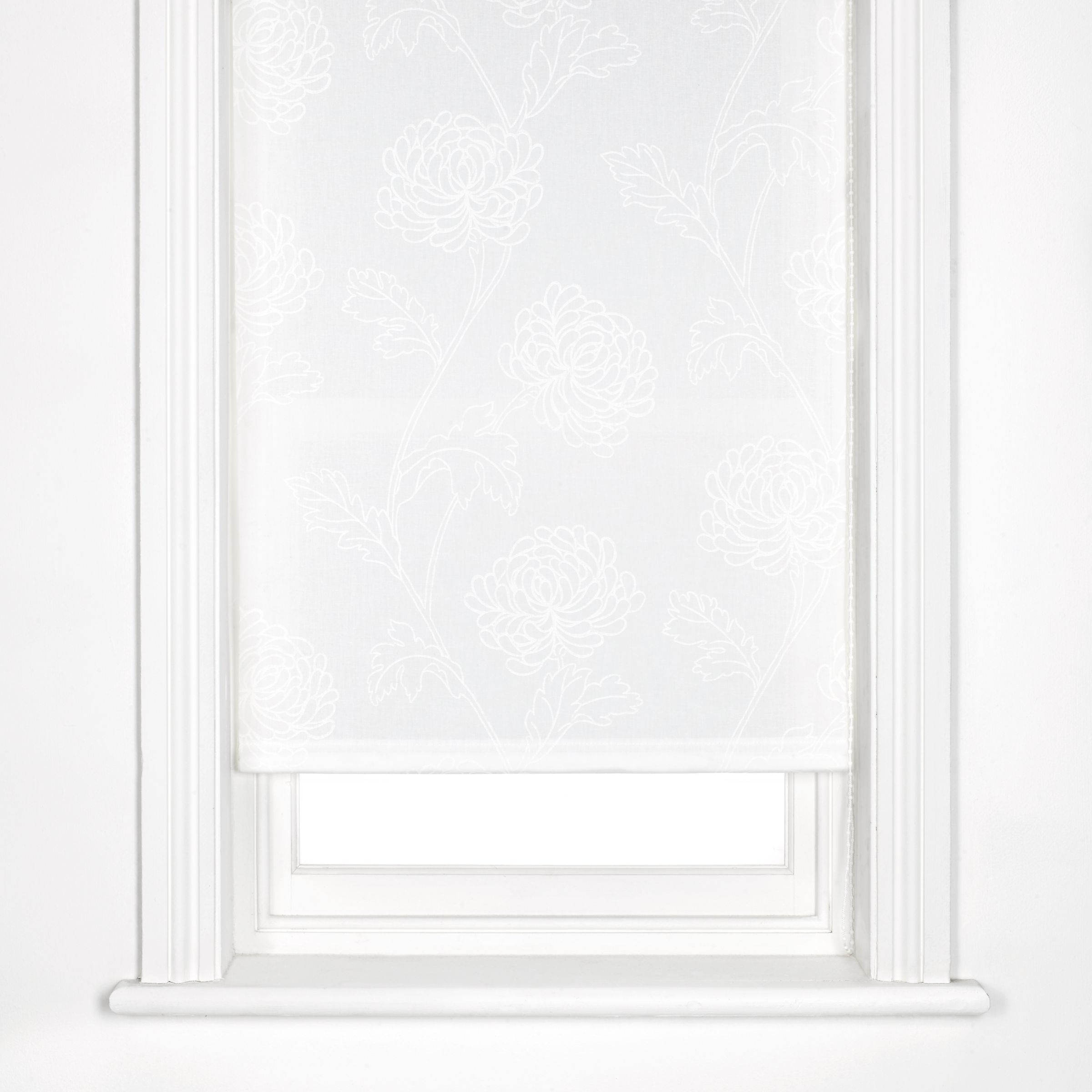 John Lewis Oriental Trail Roller Blinds, White