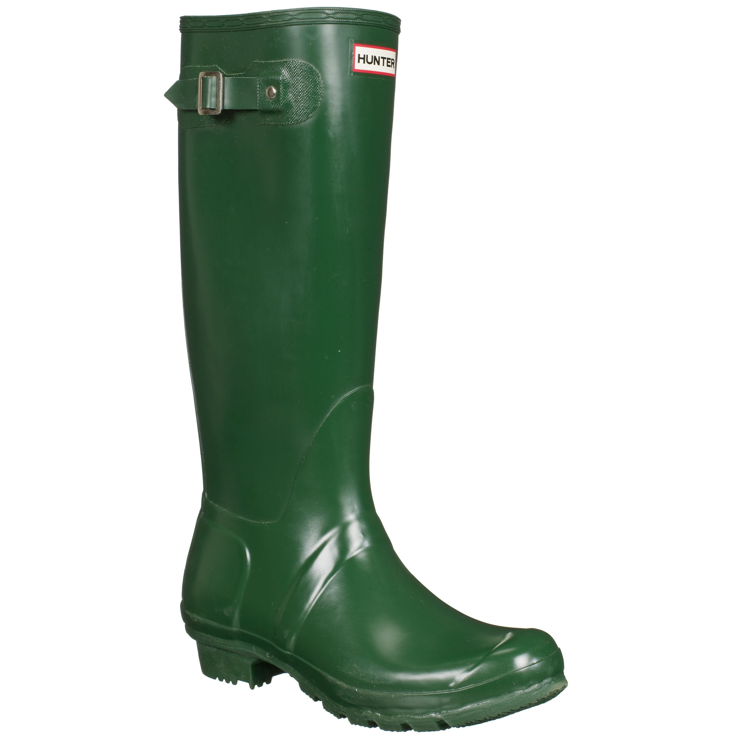 Hunter Original Wellington Boots, Green, Size 9