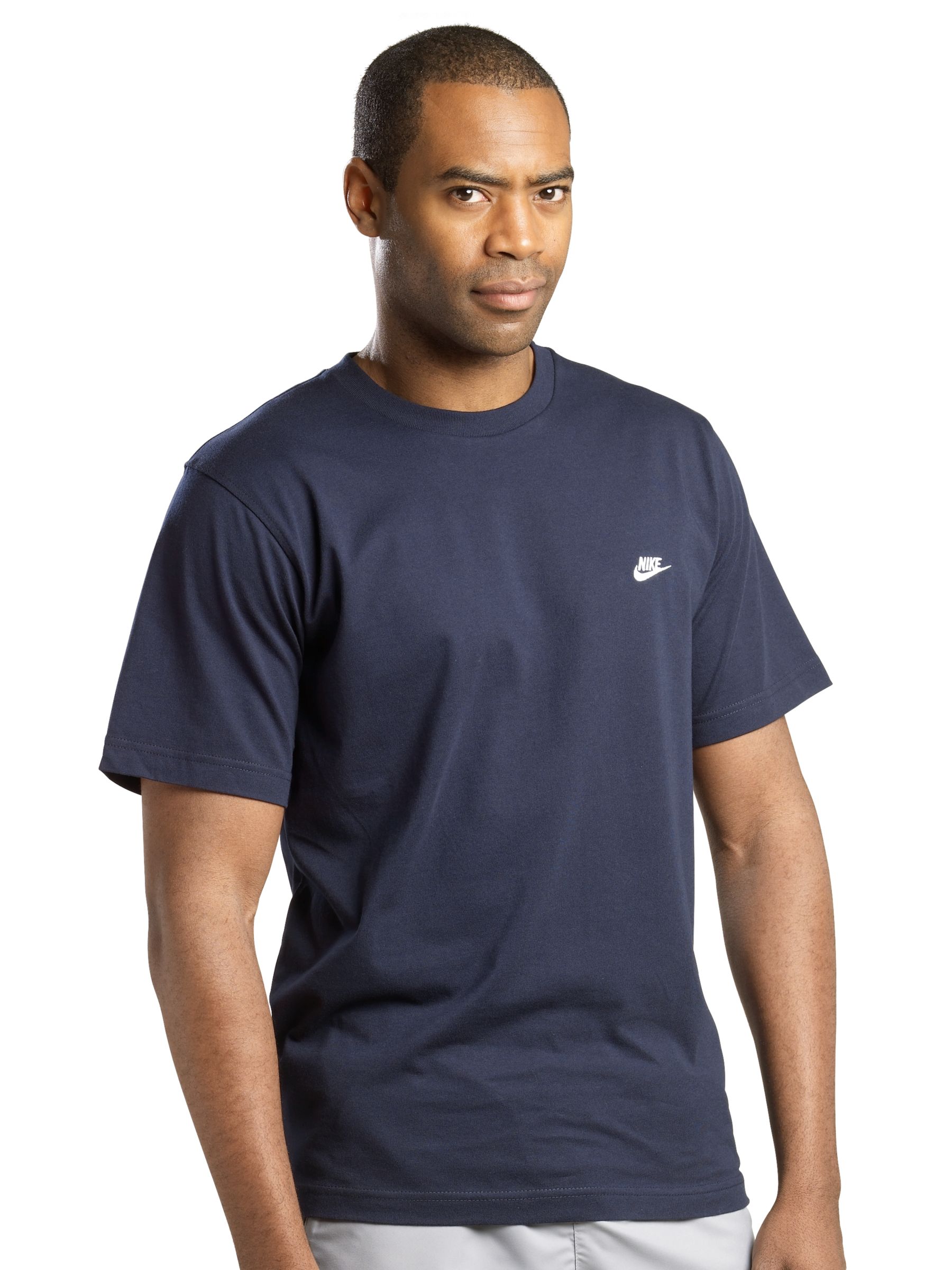 Nike Basic T-Shirt, Navy, Small