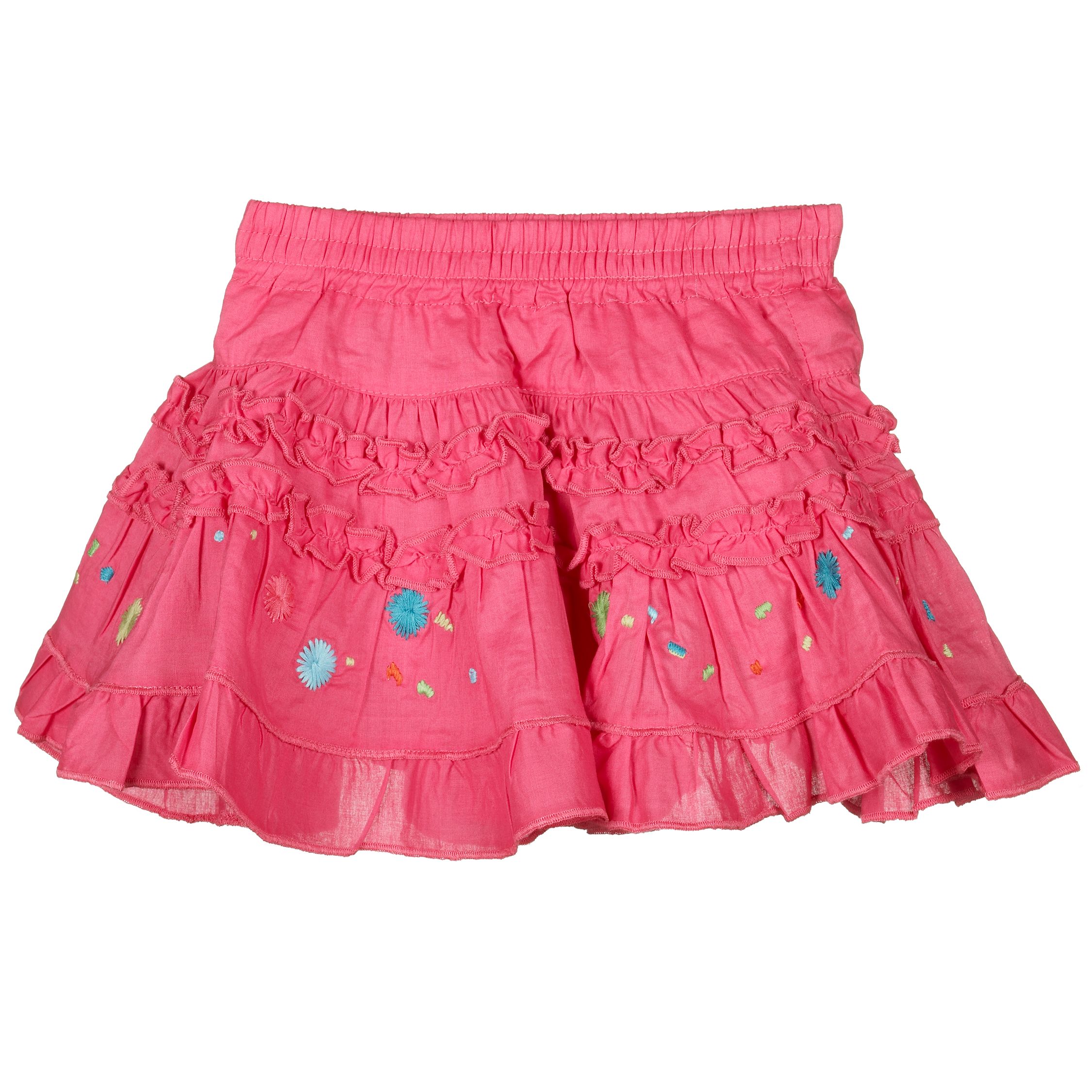 Catimini Emroidered Ra Ra Skirt Pink 18 Months