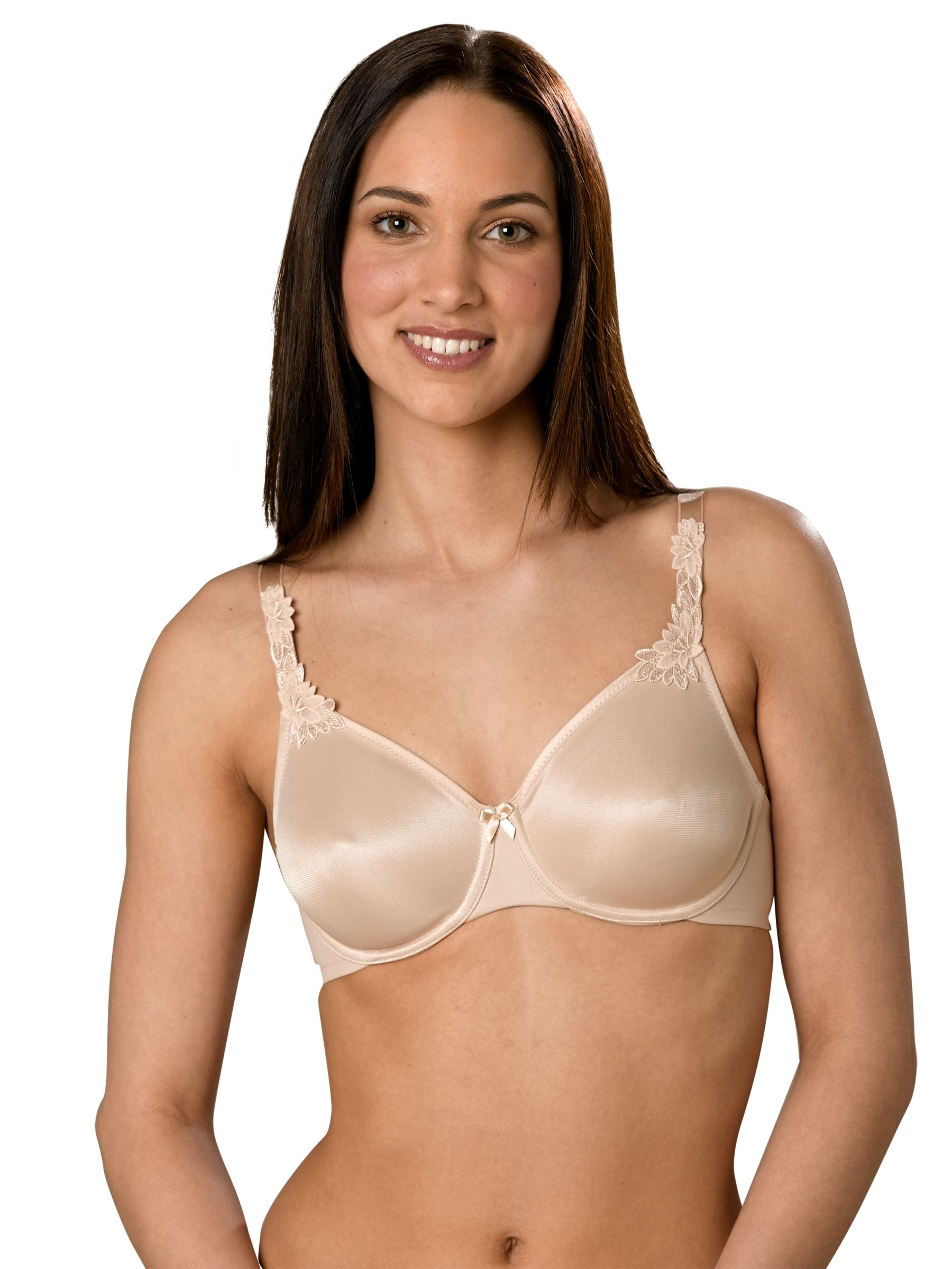 Triumph Elegant Comfort Bra Beige Size 34B