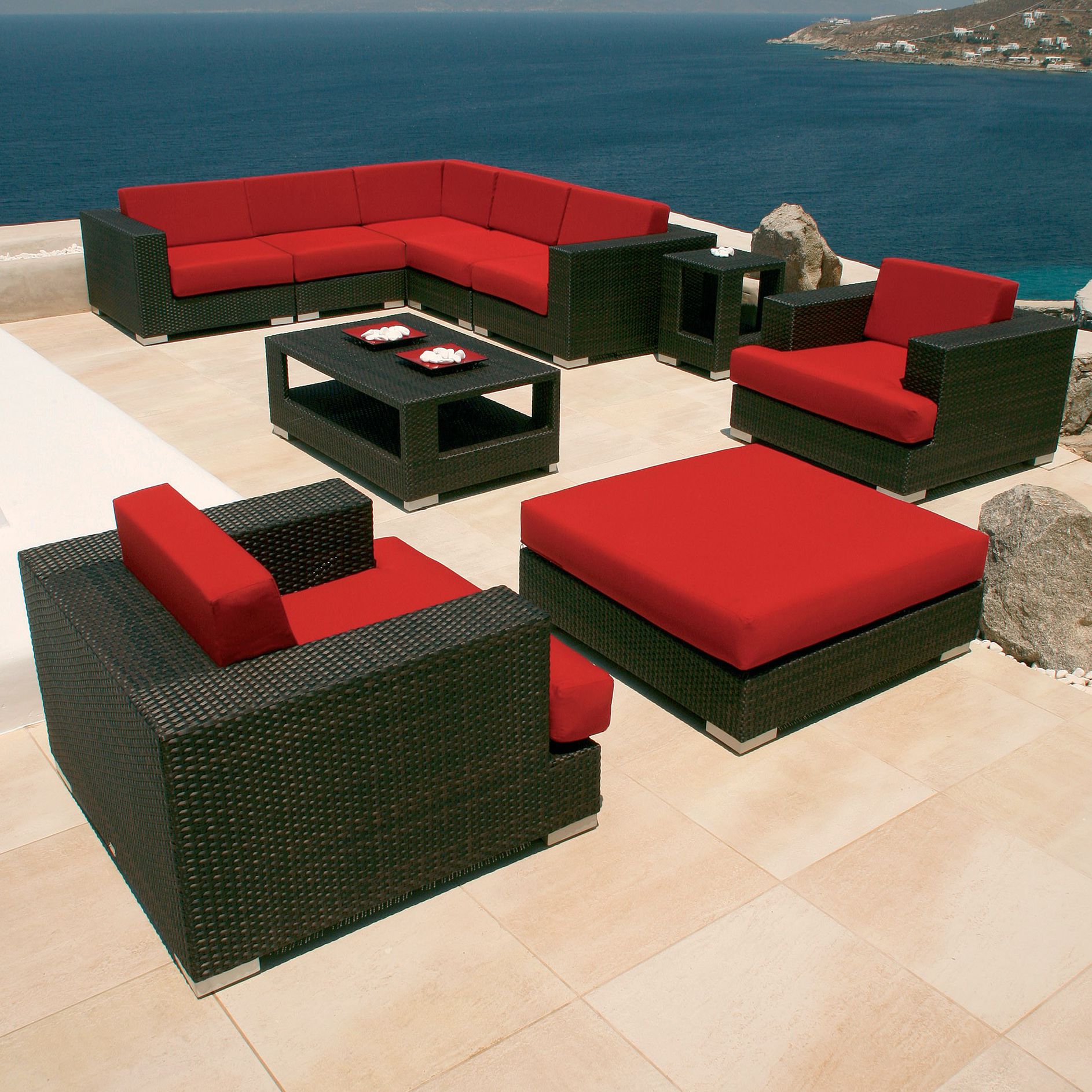 Barlow Tyrie Arizona Garden Furniture, Paris Red