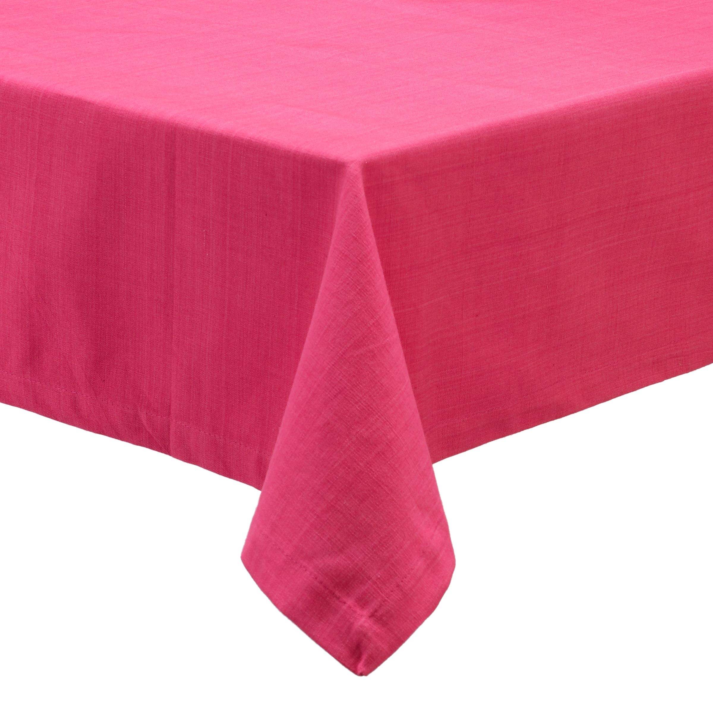 John Lewis Casa Tablecloth, Pink, Dia.180cm