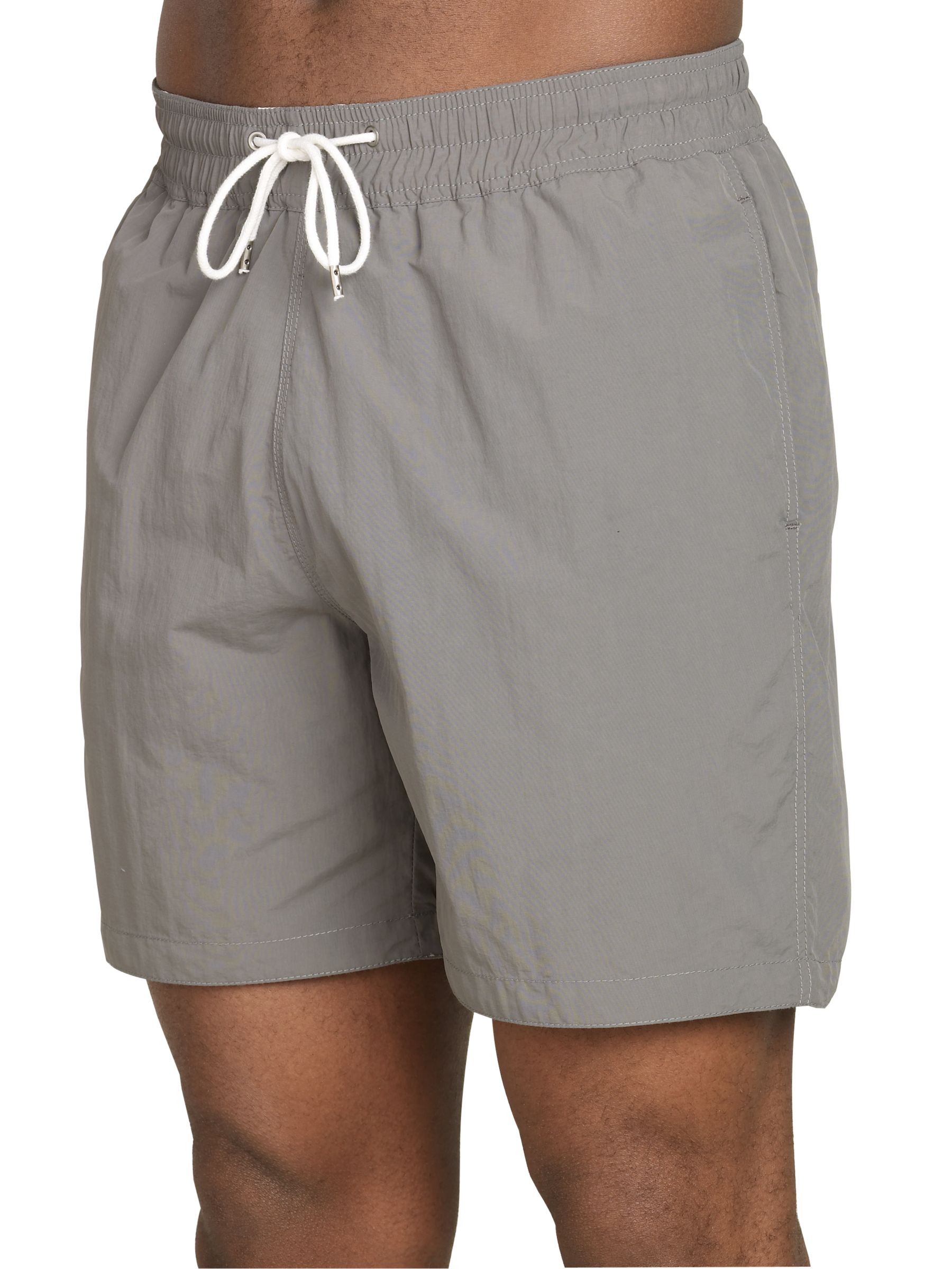 John Lewis Basic Swimming Shorts, Grey, Medium