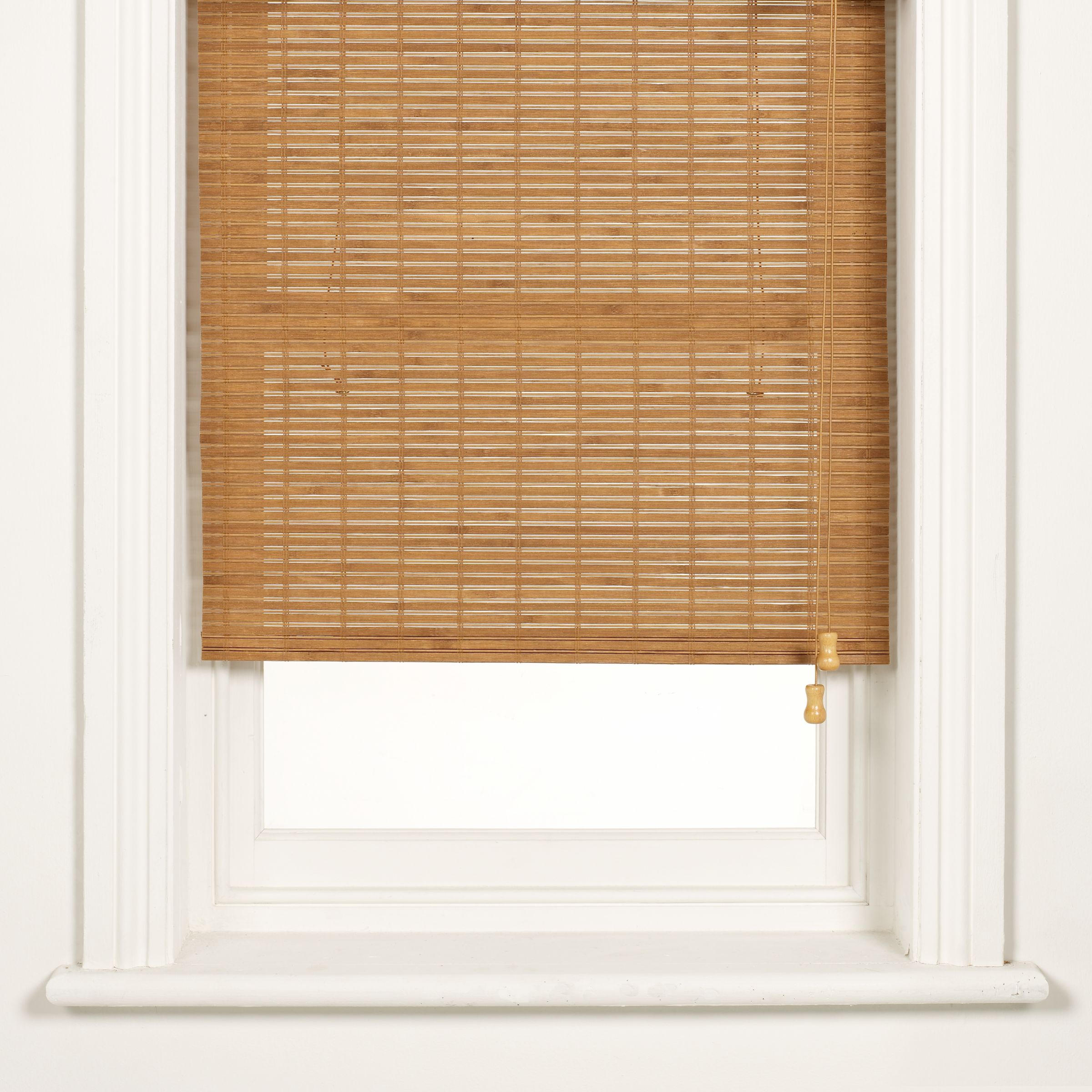 John Lewis Mandalay Roman Blind, Pecan, W160cm