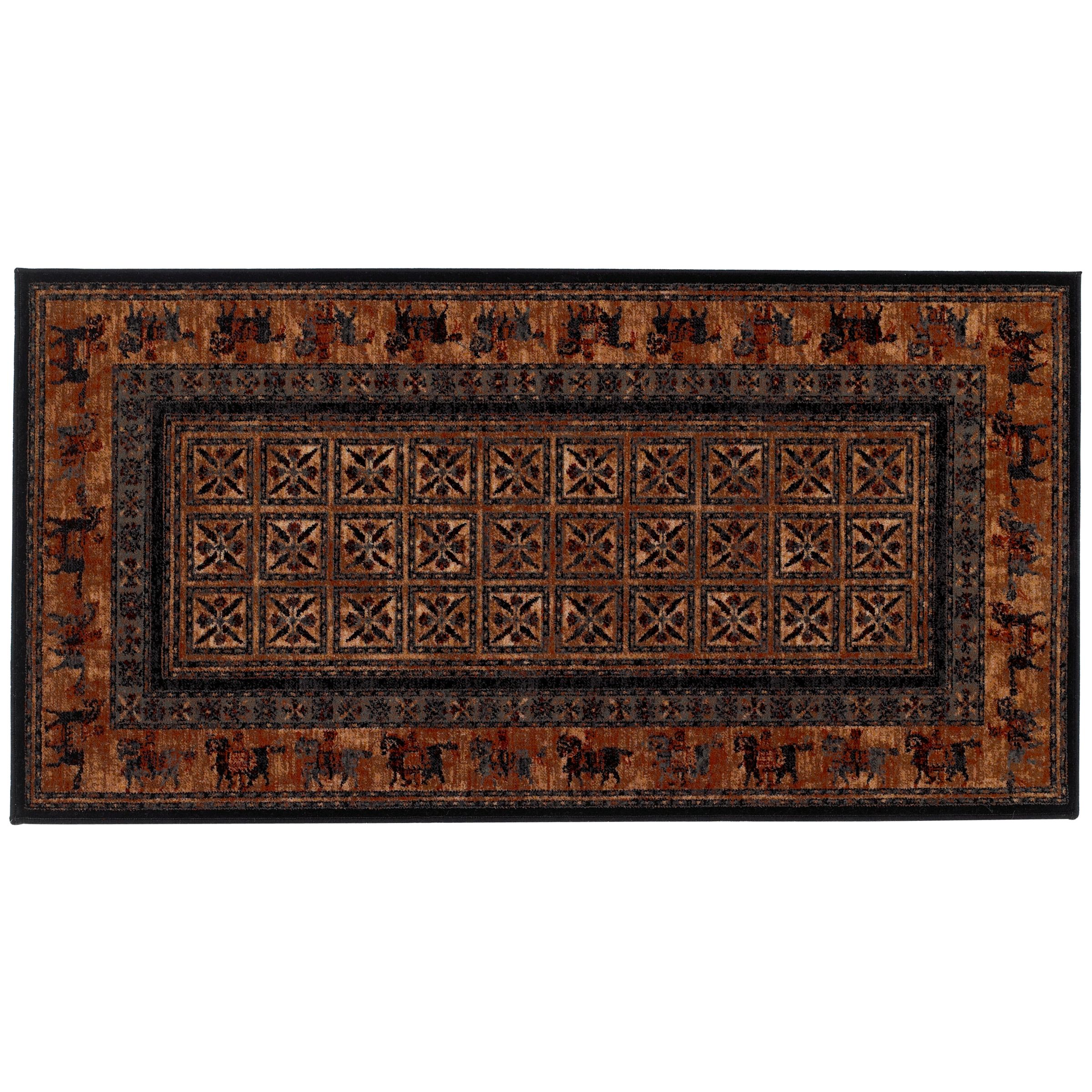 Royal Keshan Rug, Pazyryk Antique, W83 x L160cm