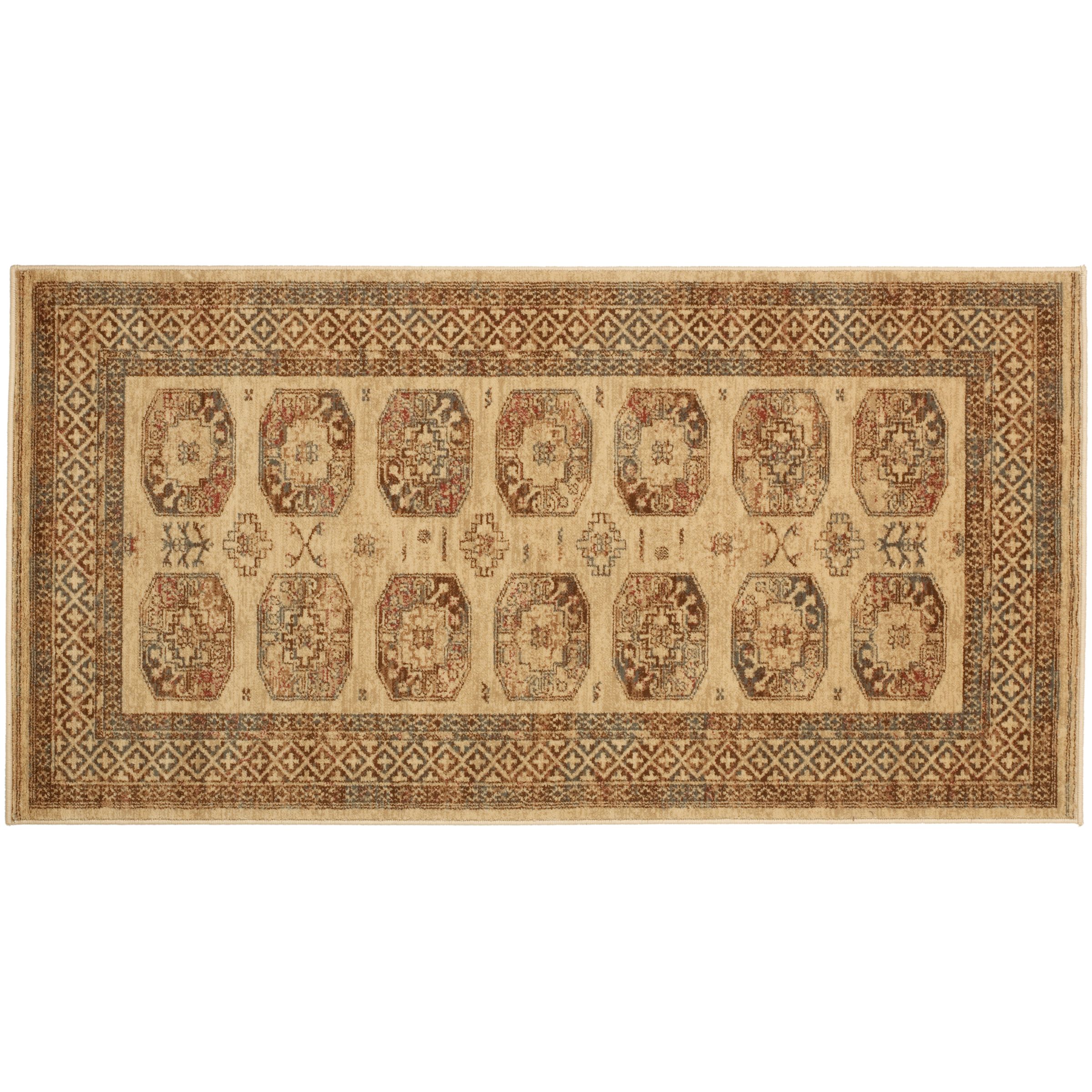 Royal Keshan Turkmen Rug, Cream, W170 x L240cm