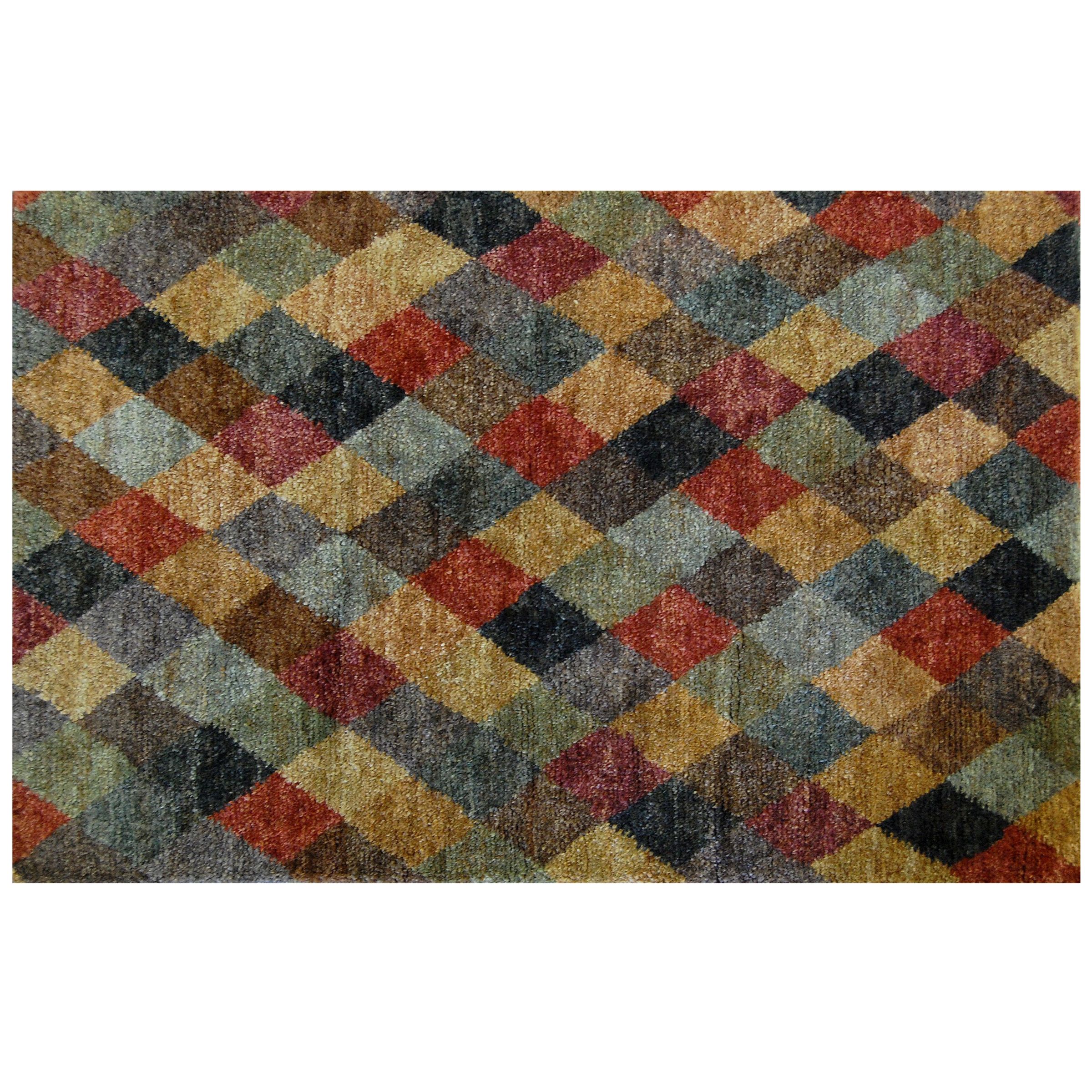 Jute Rombo Rug W170 x L240cm