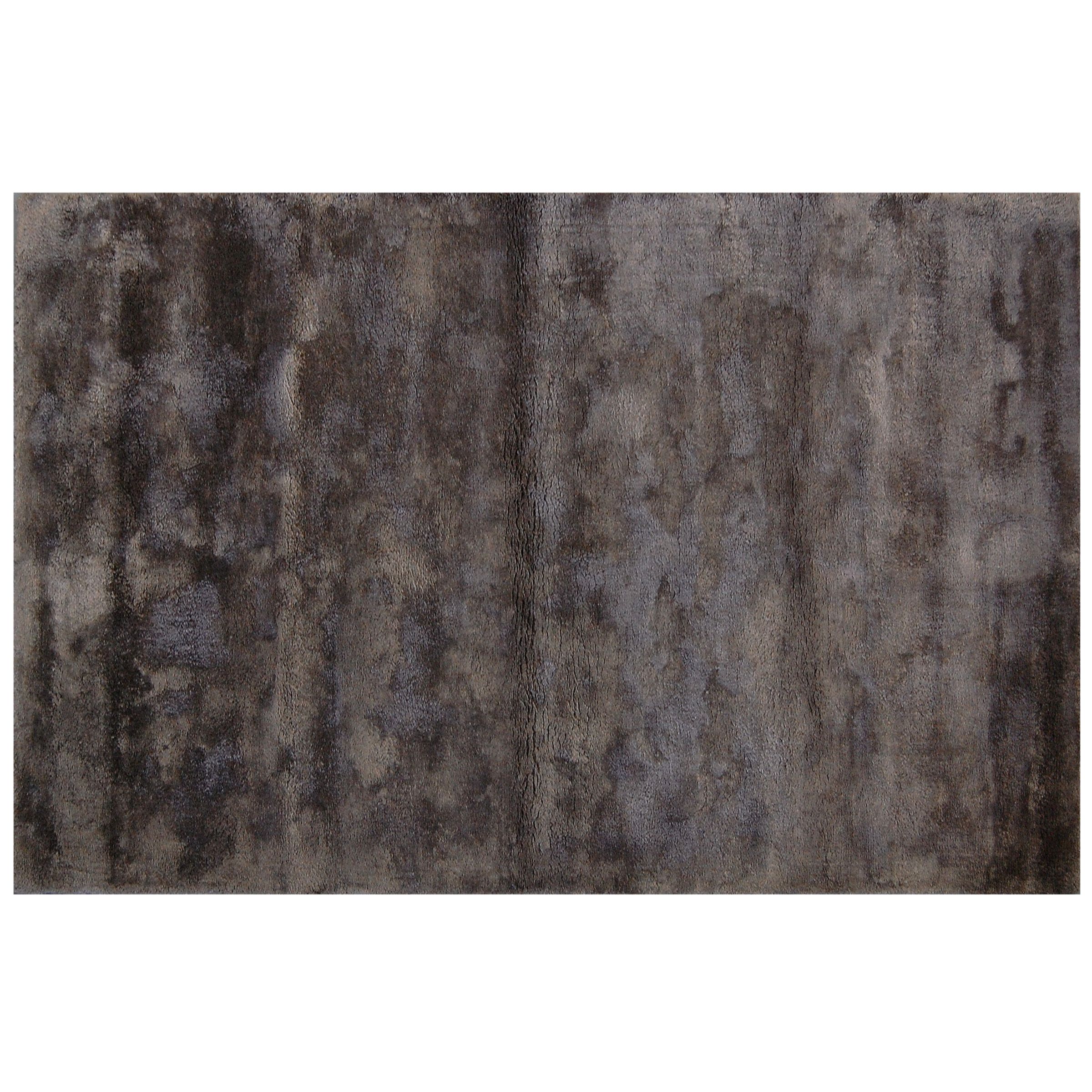 Moire Rug Silver W120 x L180cm