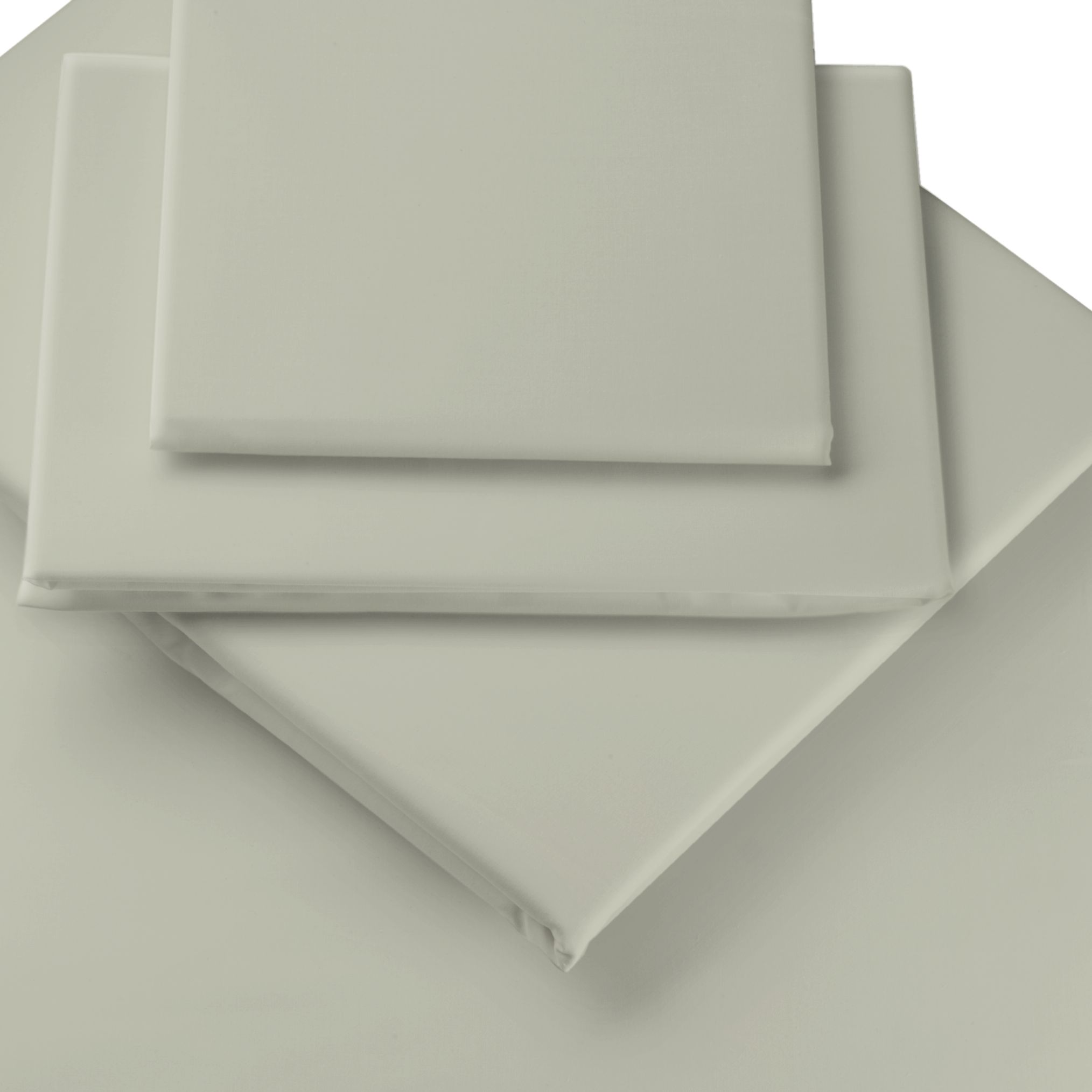 John Lewis Fine Egyptian Cotton Flat Sheet, Celadon, Kingsize