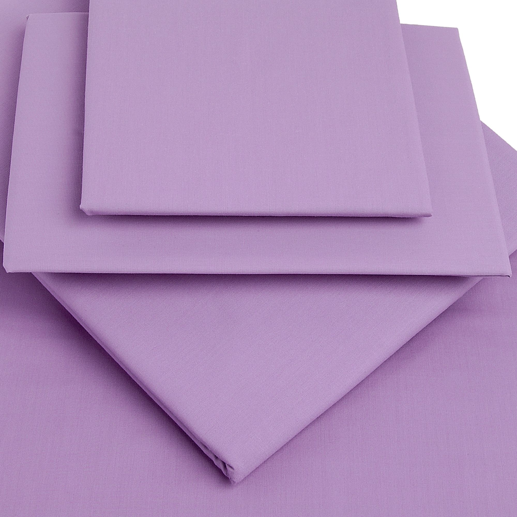 John Lewis Polycotton Percale Fitted Sheet, Thistle, Single