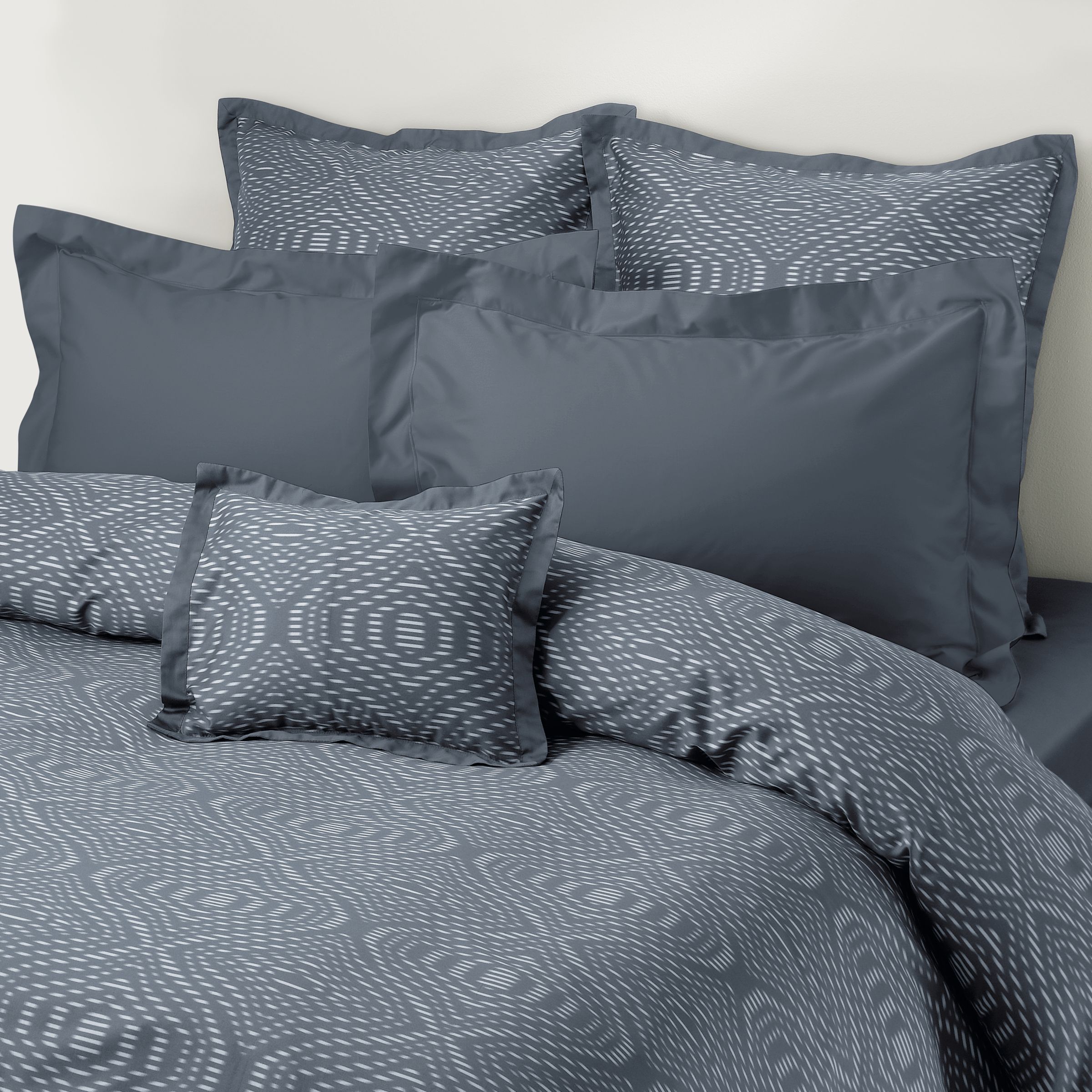 John Lewis Lugano Pillowcases, Mist