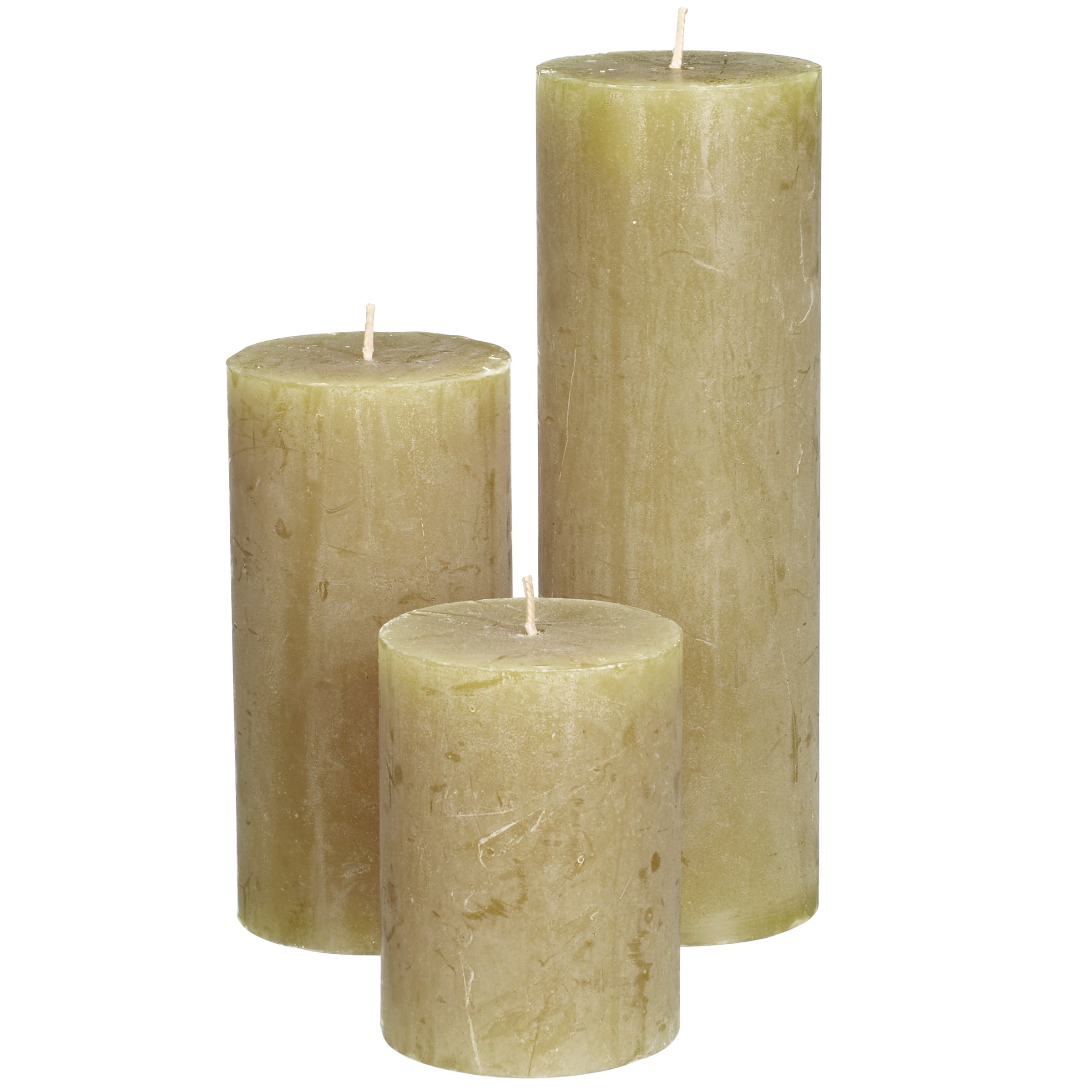 John Lewis Scented Pillar Candle Herb Garden Small