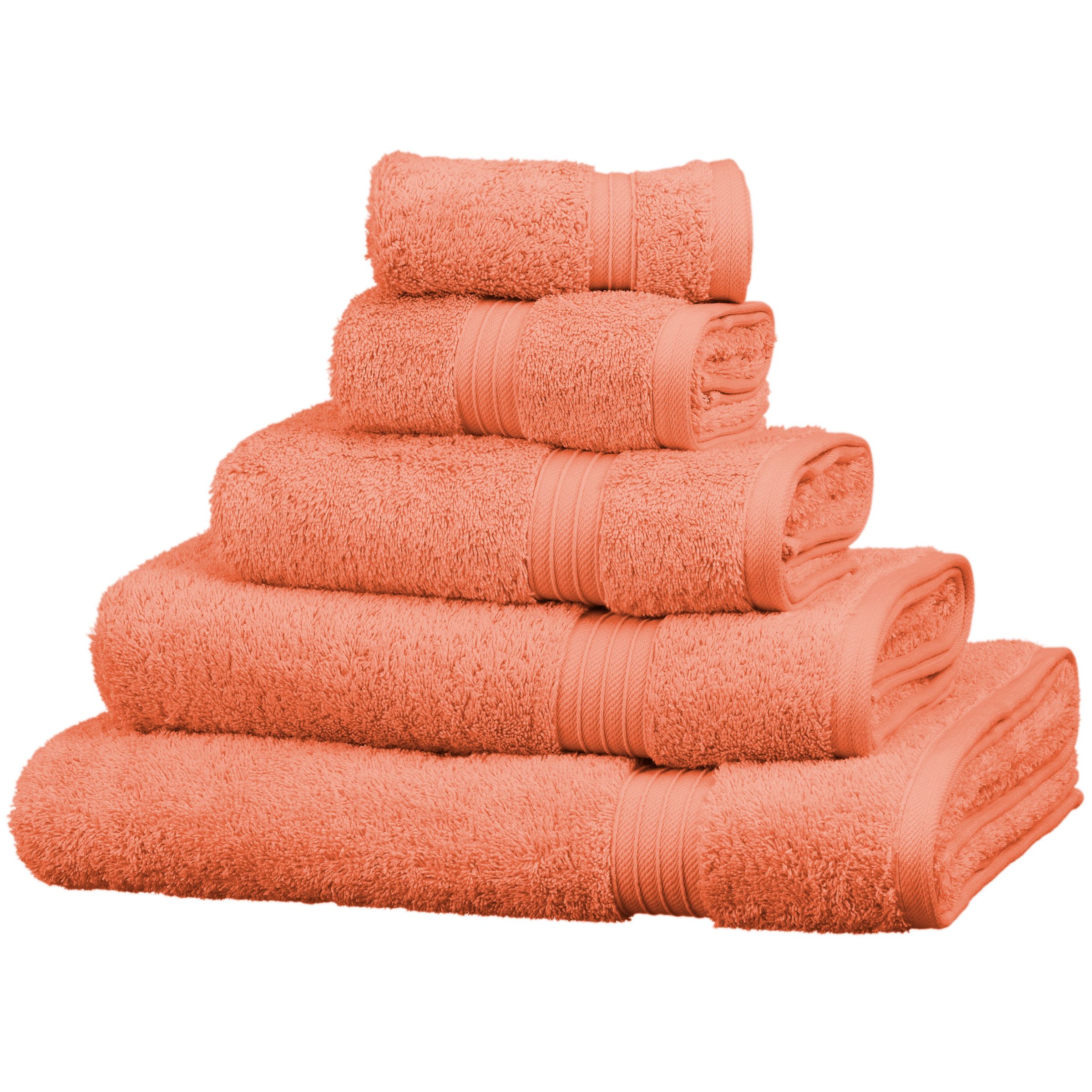 John Lewis Egyptian Hand Towel, Terracotta