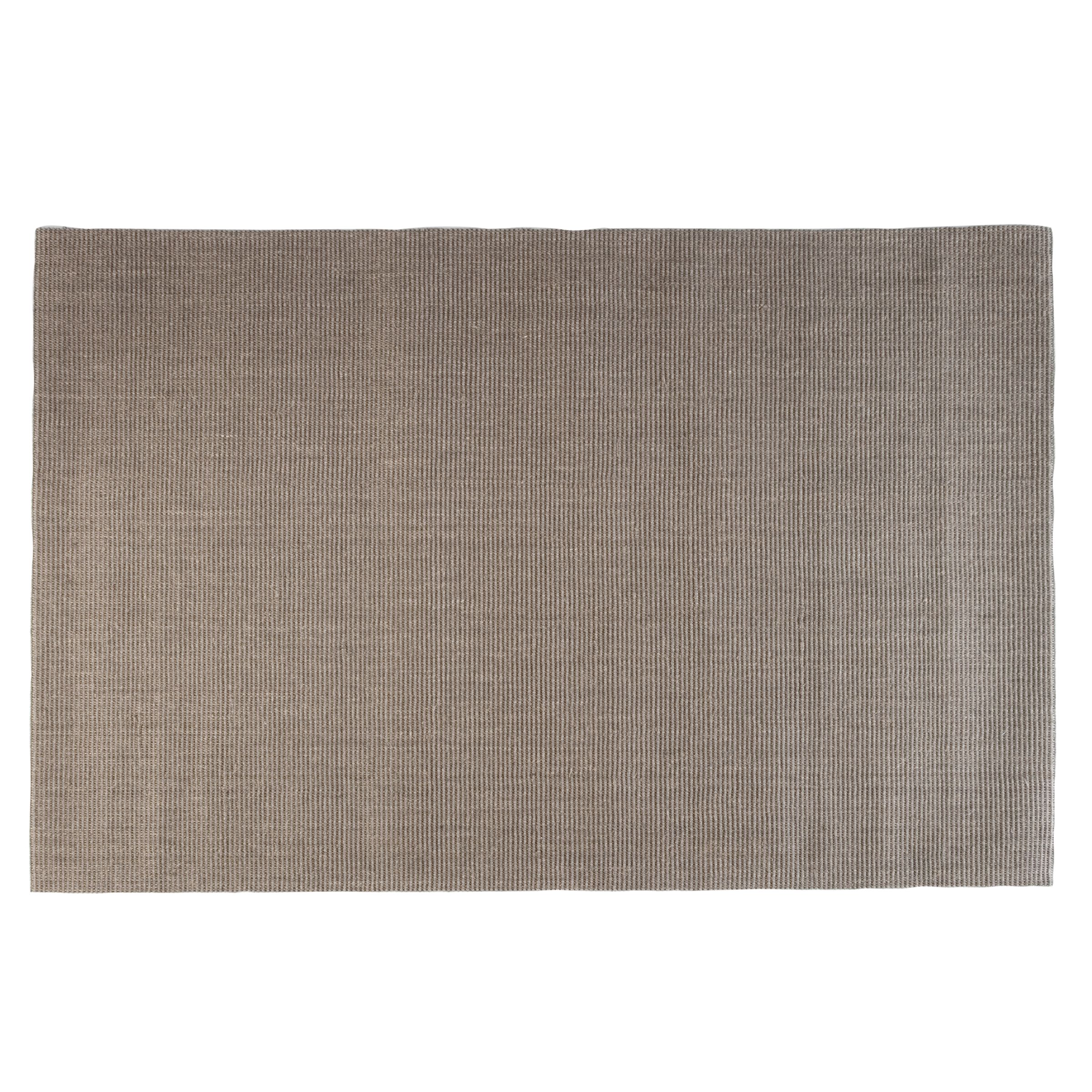 Sisal Boucle Plain Edge Rug Grey W90 x L150cm