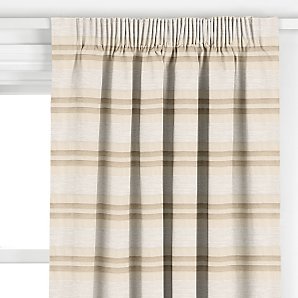 Lovett Stripe Pencil Pleat Curtains,