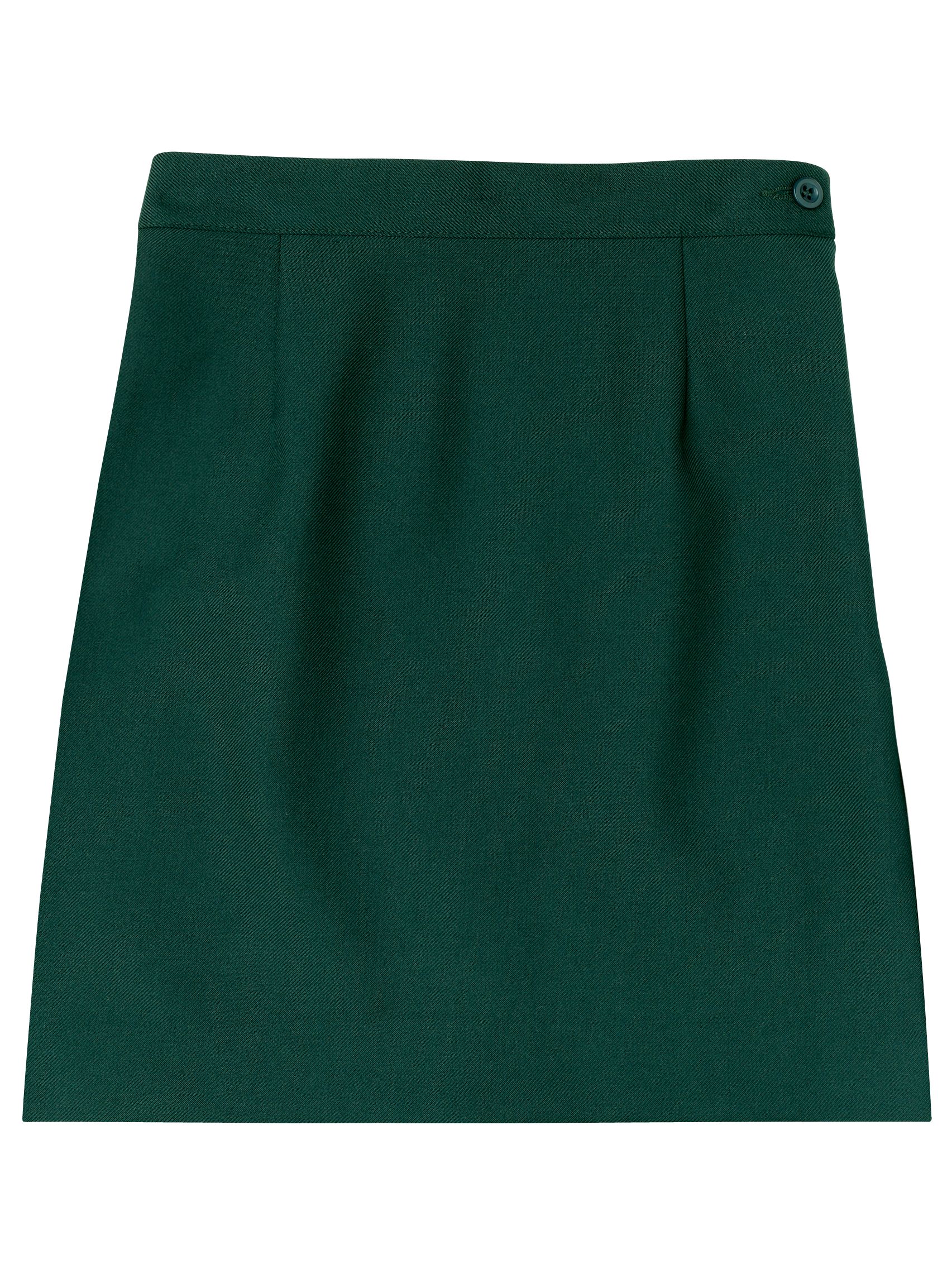 John Lewis Wool Mix Pencil Skirt, Bottle, Size 30'' Long
