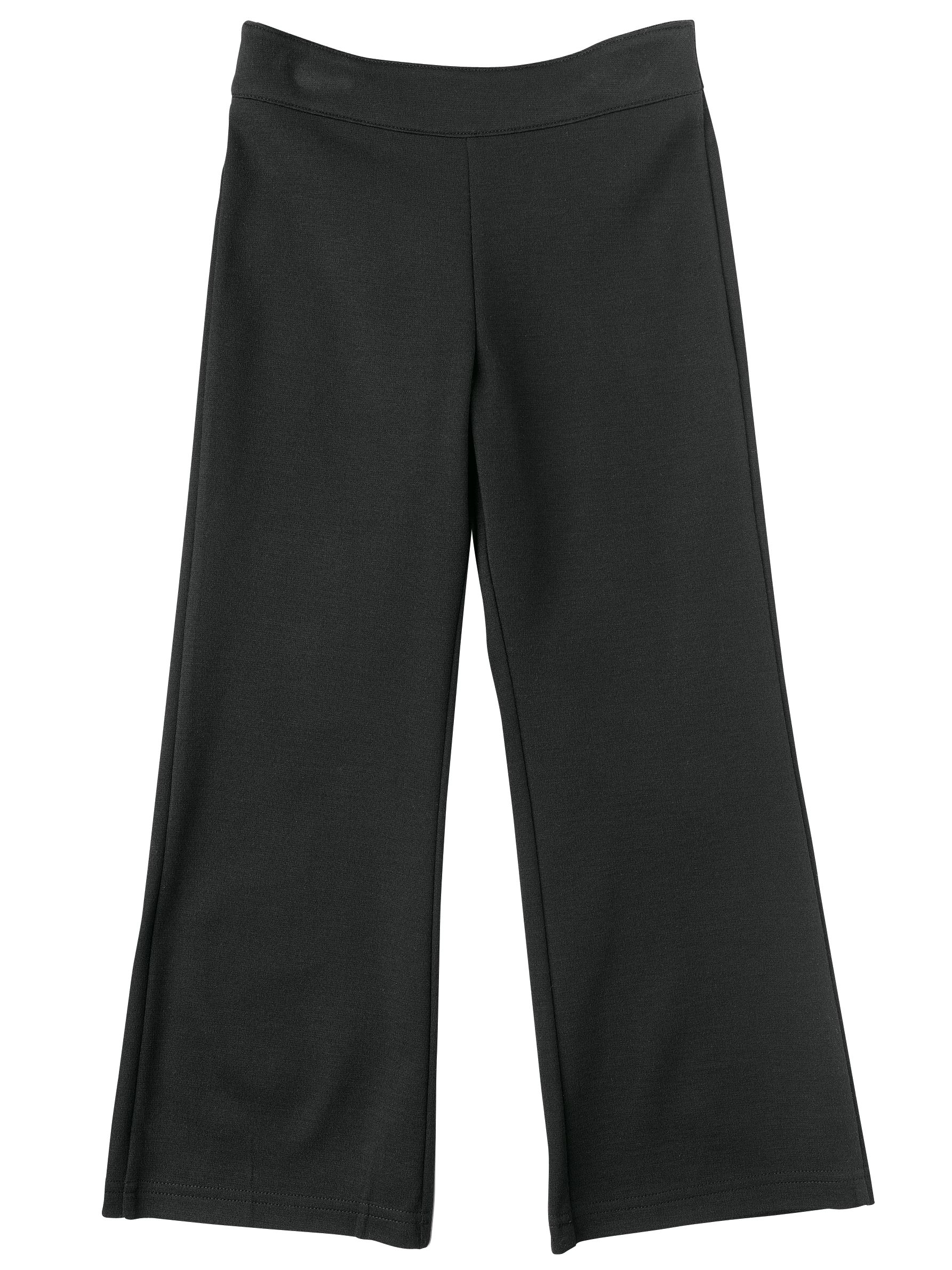 John Lewis Pull-On Trousers, Black, Age 14