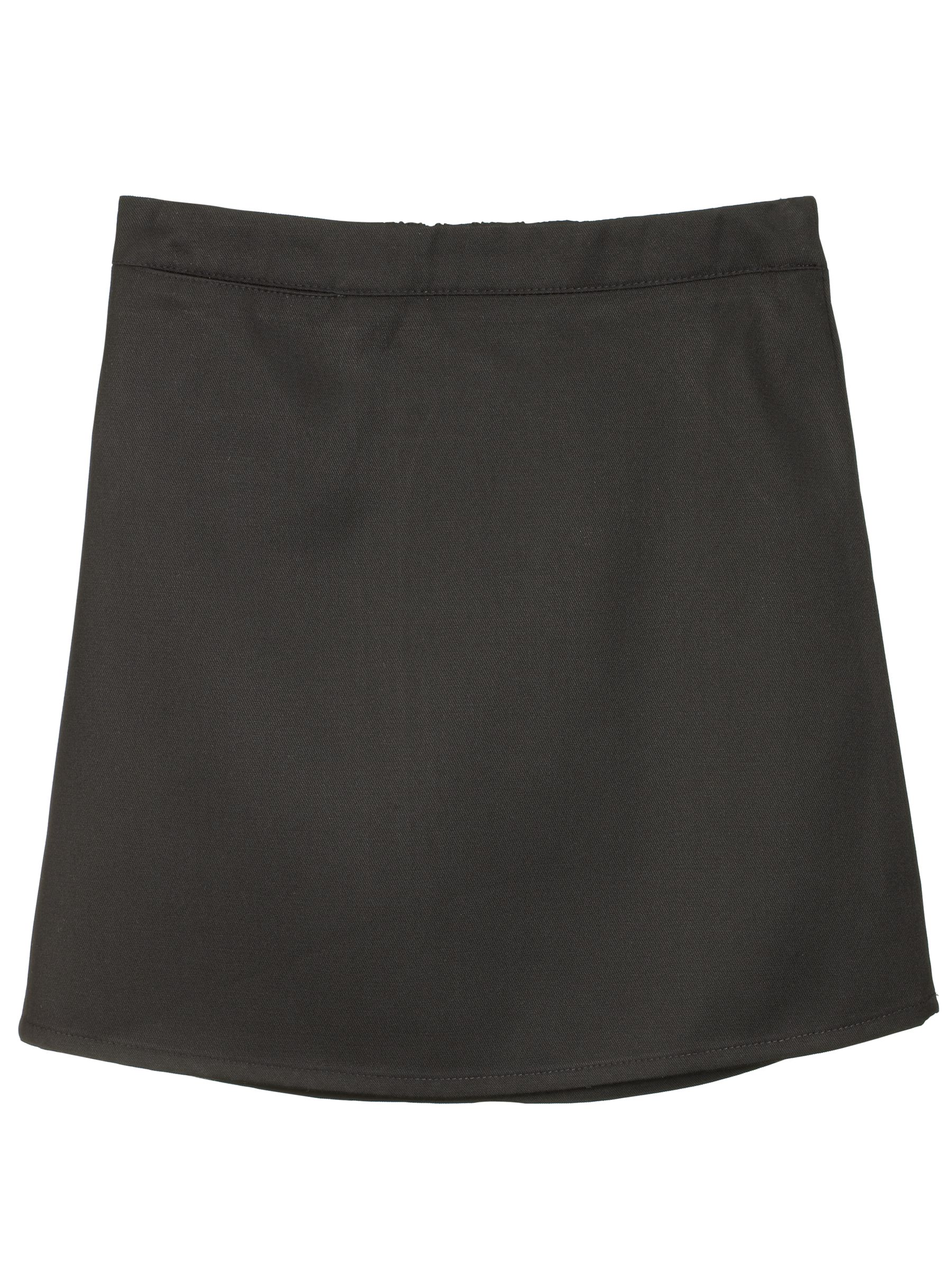 John Lewis A-Line Skirt, Black, Age 4