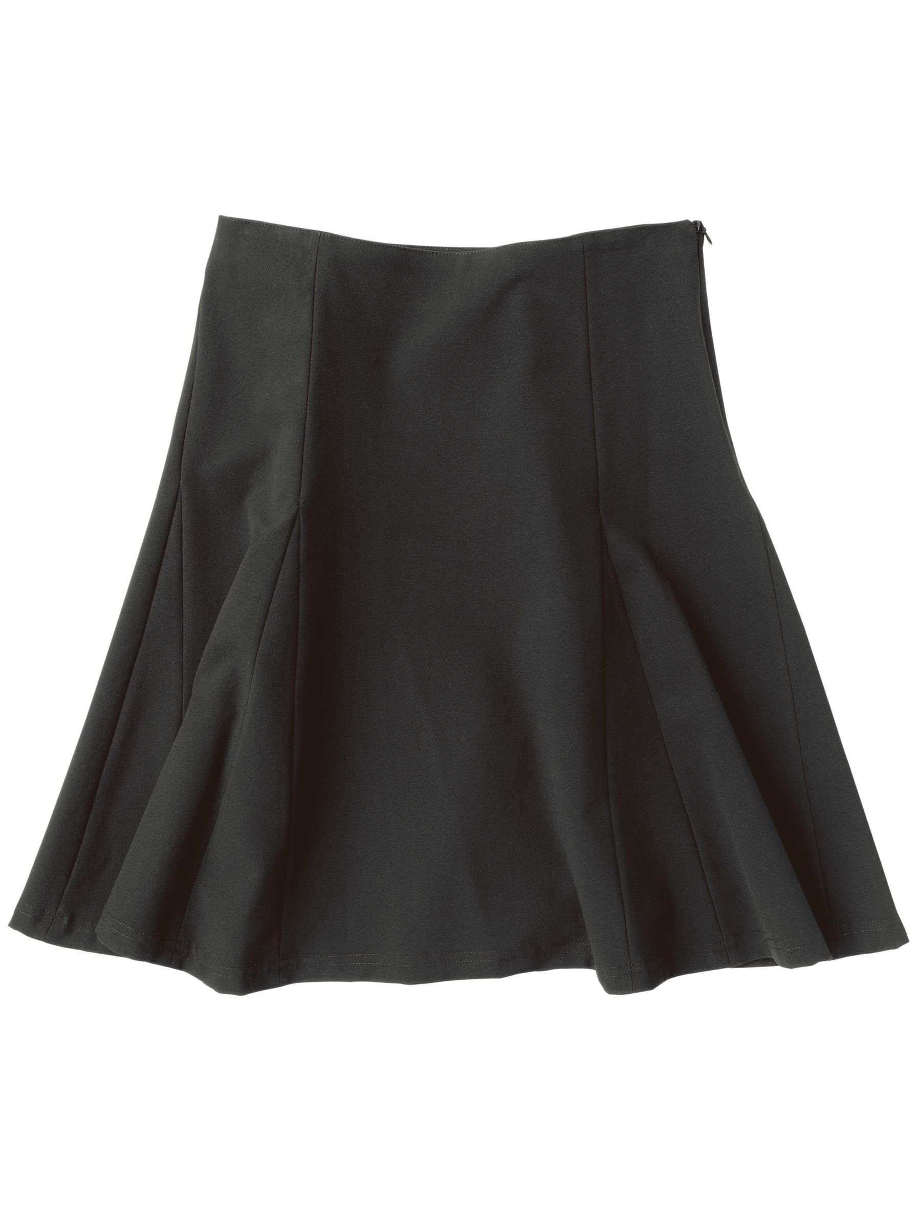John Lewis Godet Skirt, Grey, Age 16