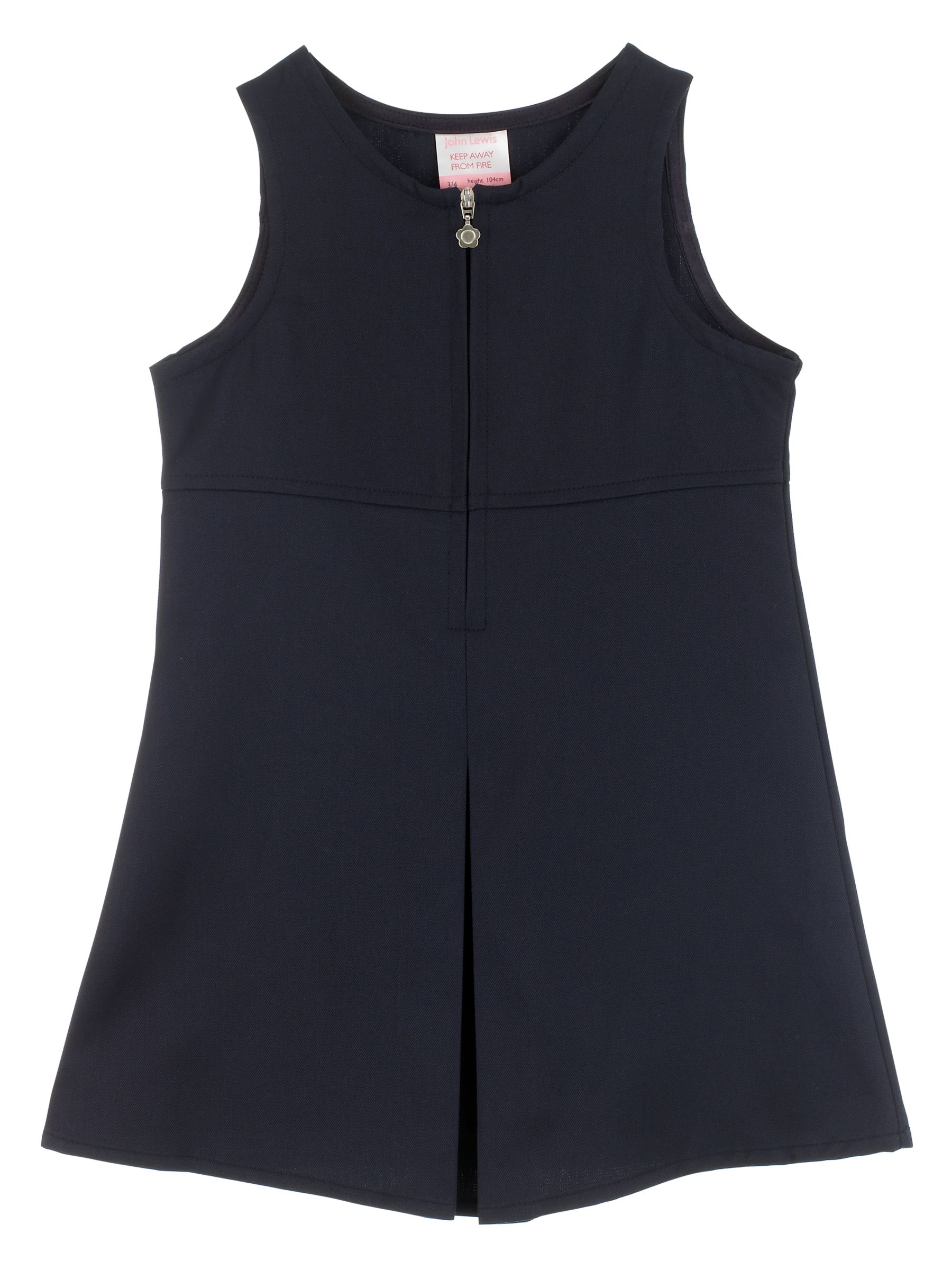 John Lewis Empire Line Tunic, Navy, Age 5/6