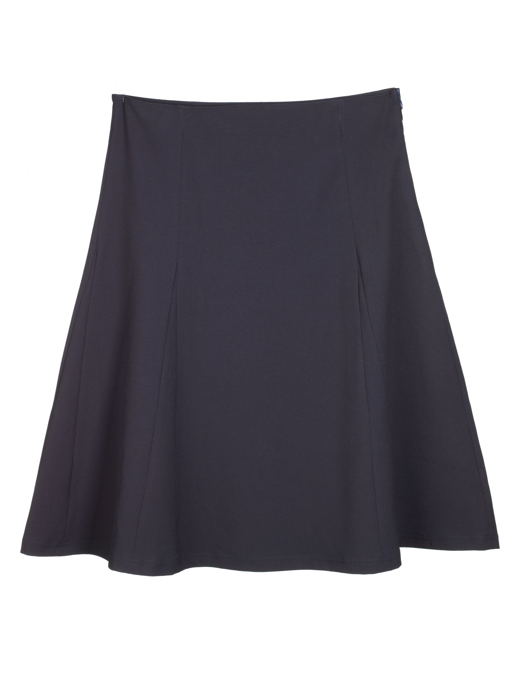 John Lewis Godet Skirt, Navy, Age 13